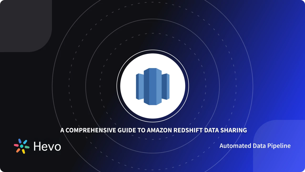 What is amazon redshift data sharing | Hevo