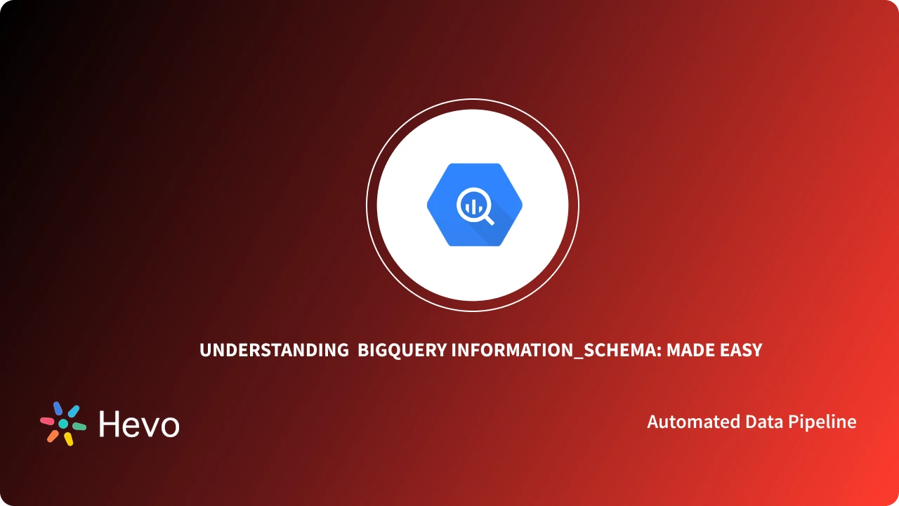 Introduction To BigQuery Information Schema Hevo Introduction to bigquery information schema hevo