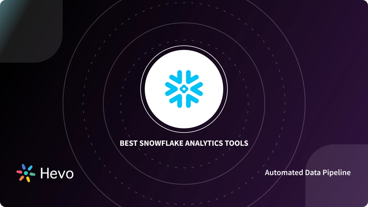 Snowflake Visualization Tools Top 6 Snowflake Analytics Tools: A Complete Guide | Hevo