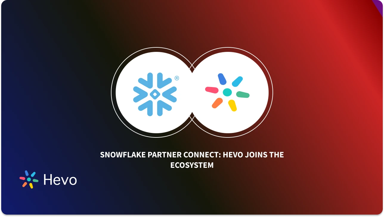 Snowflake Partner Connect: Hevo Joins the Ecosystem