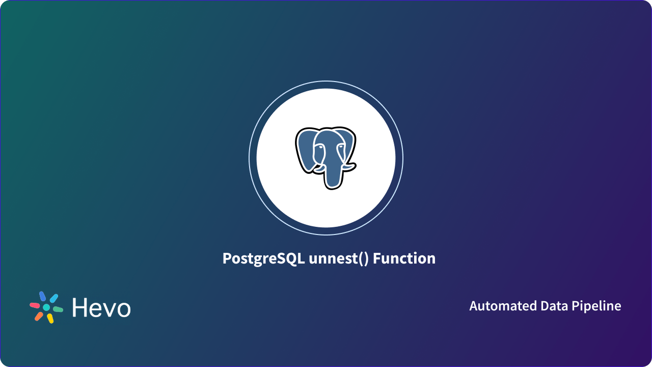 PostgreSQL UNNEST() Function: Syntax & Examples Explained