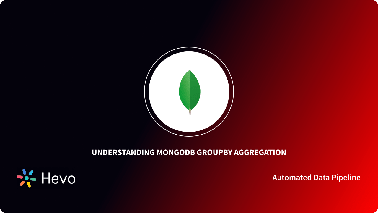 Mongodb groupby aggregation syntax parameters example