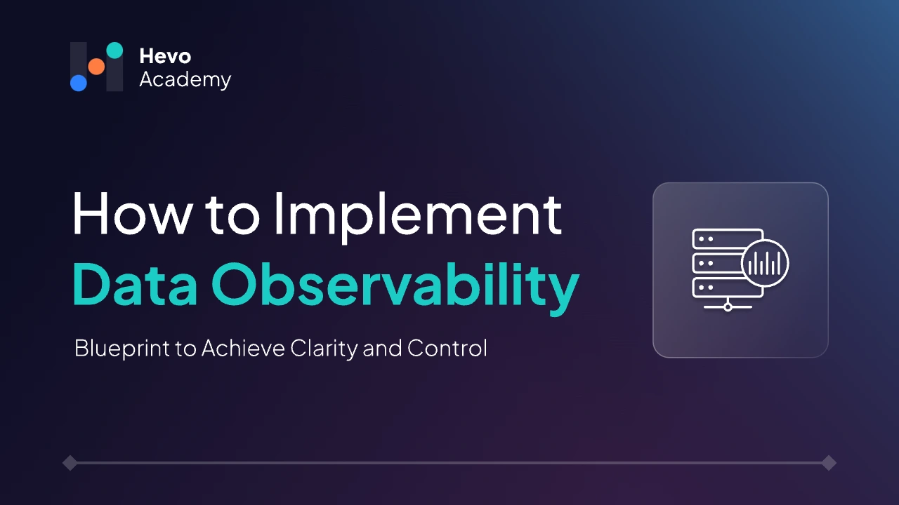 How to Implement Data Observability