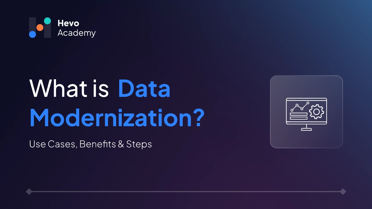 What is Data Modernization? Use Cases, Benefits and Steps - Hevo Academy