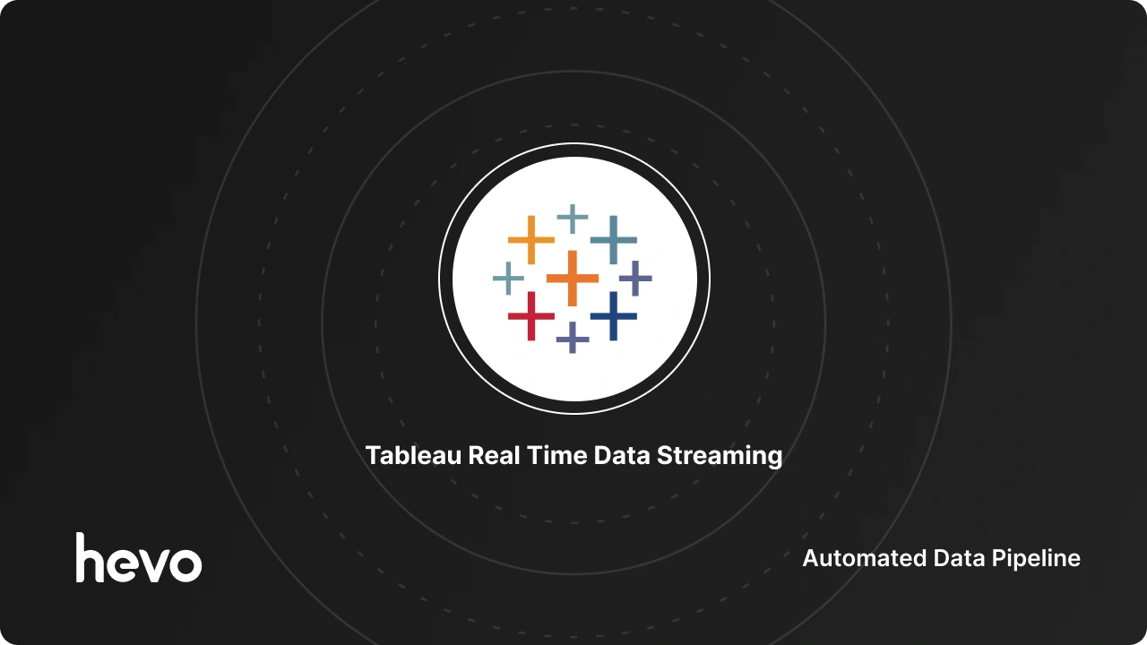 Tableau Real Time Data Streaming: 2 Easy Methods