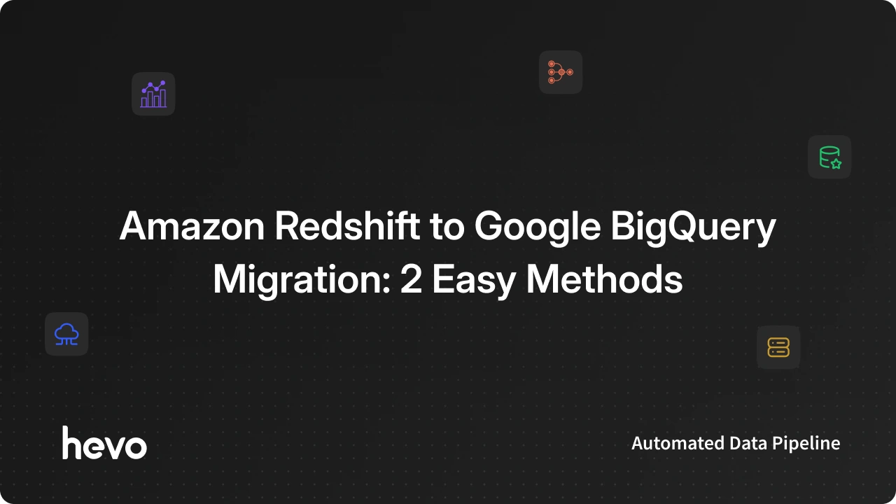 migrate google bigquery to amazon redshift using aws... Amazon Redshift to Google BigQuery Migration: 2 Easy Methods