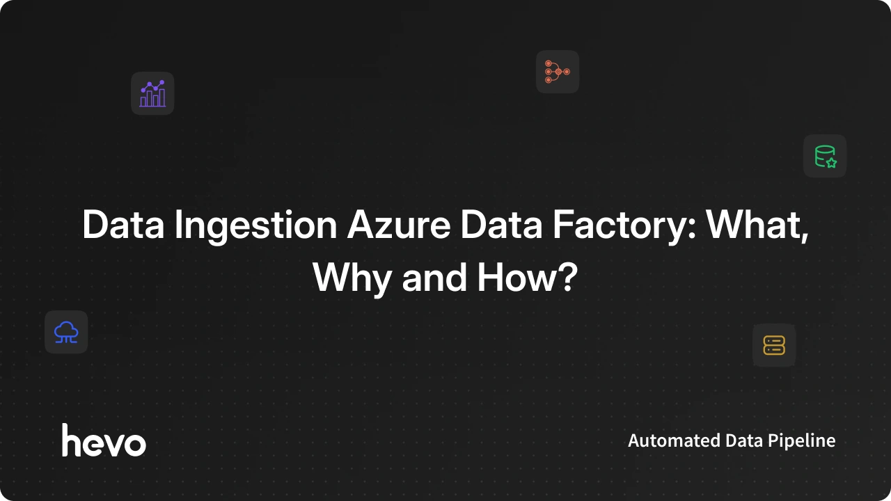 Data Ingestion Azure Data Factory: What, Why and How?