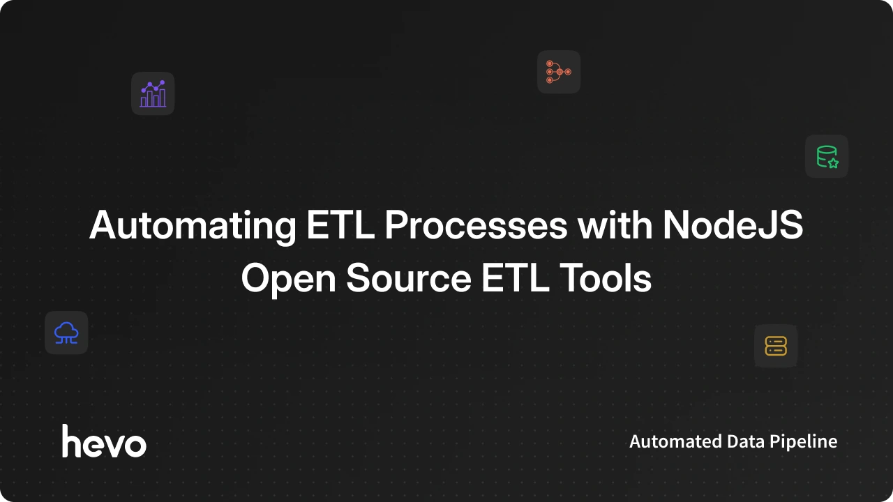 Automating ETL Processes with NodeJS Open Source ETL Tools