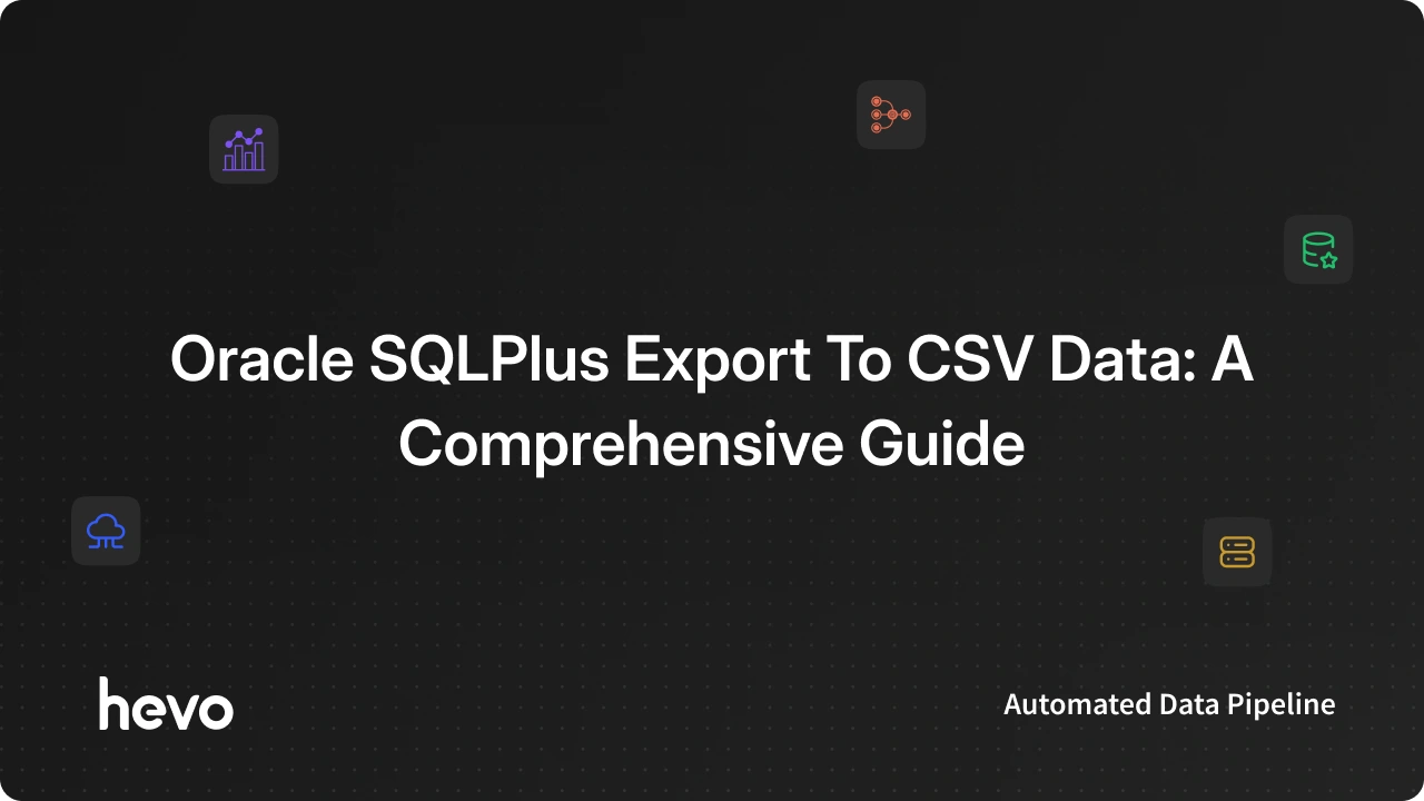 How to write Oracle SQLPlus Export to CSV File?