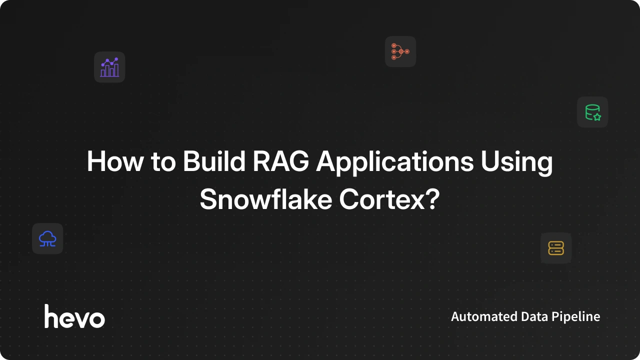 How to Build RAG Applications Using Snowflake Cortex?