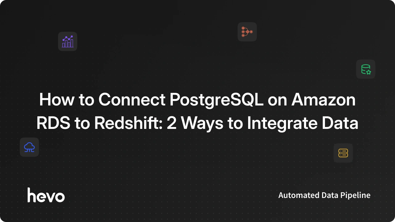 How to Migrate PostgreSQL on Amazon RDS to Redshift