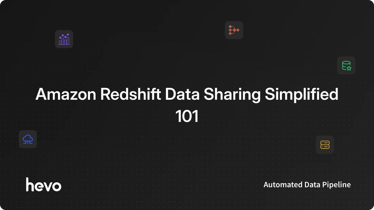 What is amazon redshift data sharing | Hevo