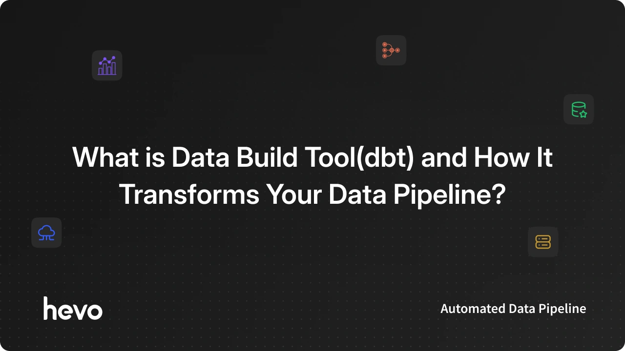 Data Build Tool Examples What is Data Build Tool(dbt): Guide for Data Engineers