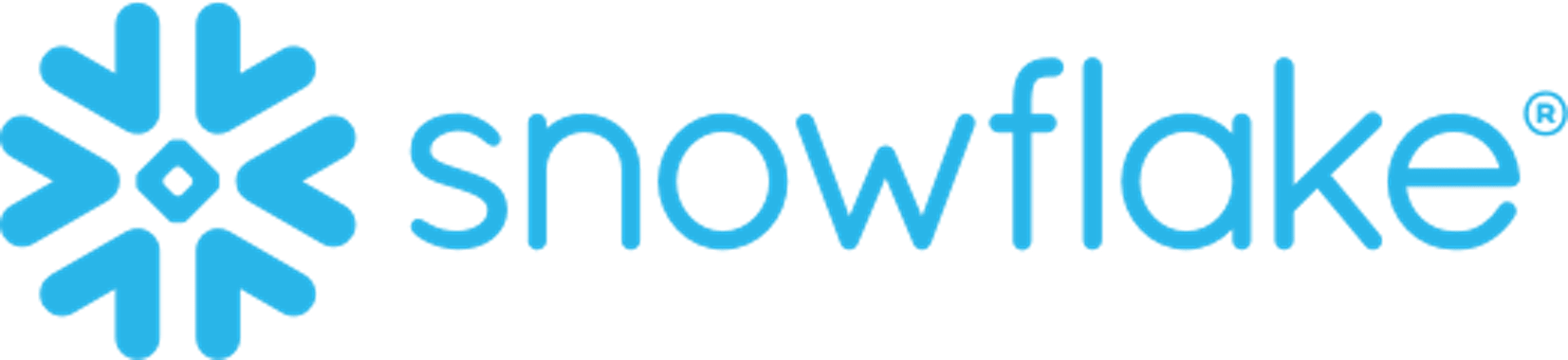 Snowflake Data Warehouse Logo
