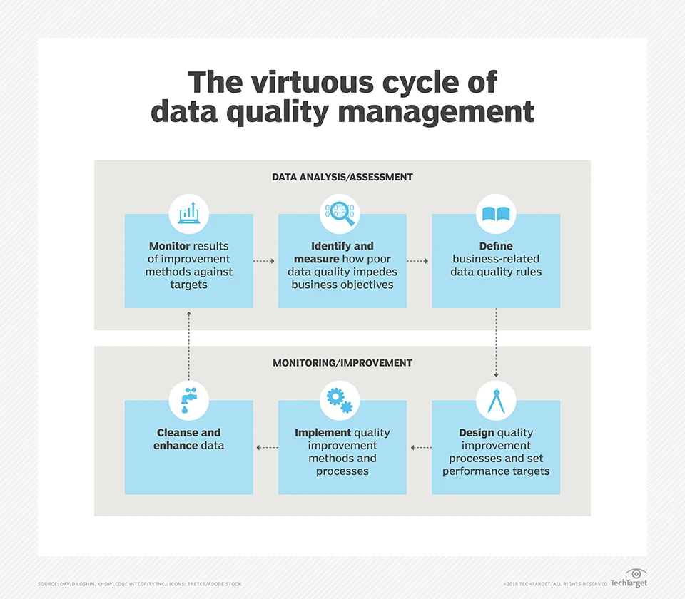 The virtuous cycle of data quality management: data quality assessment