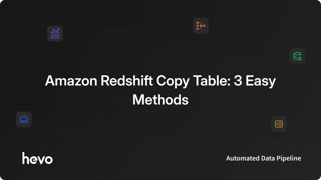 How to duplicate a table in Amazon Redshift