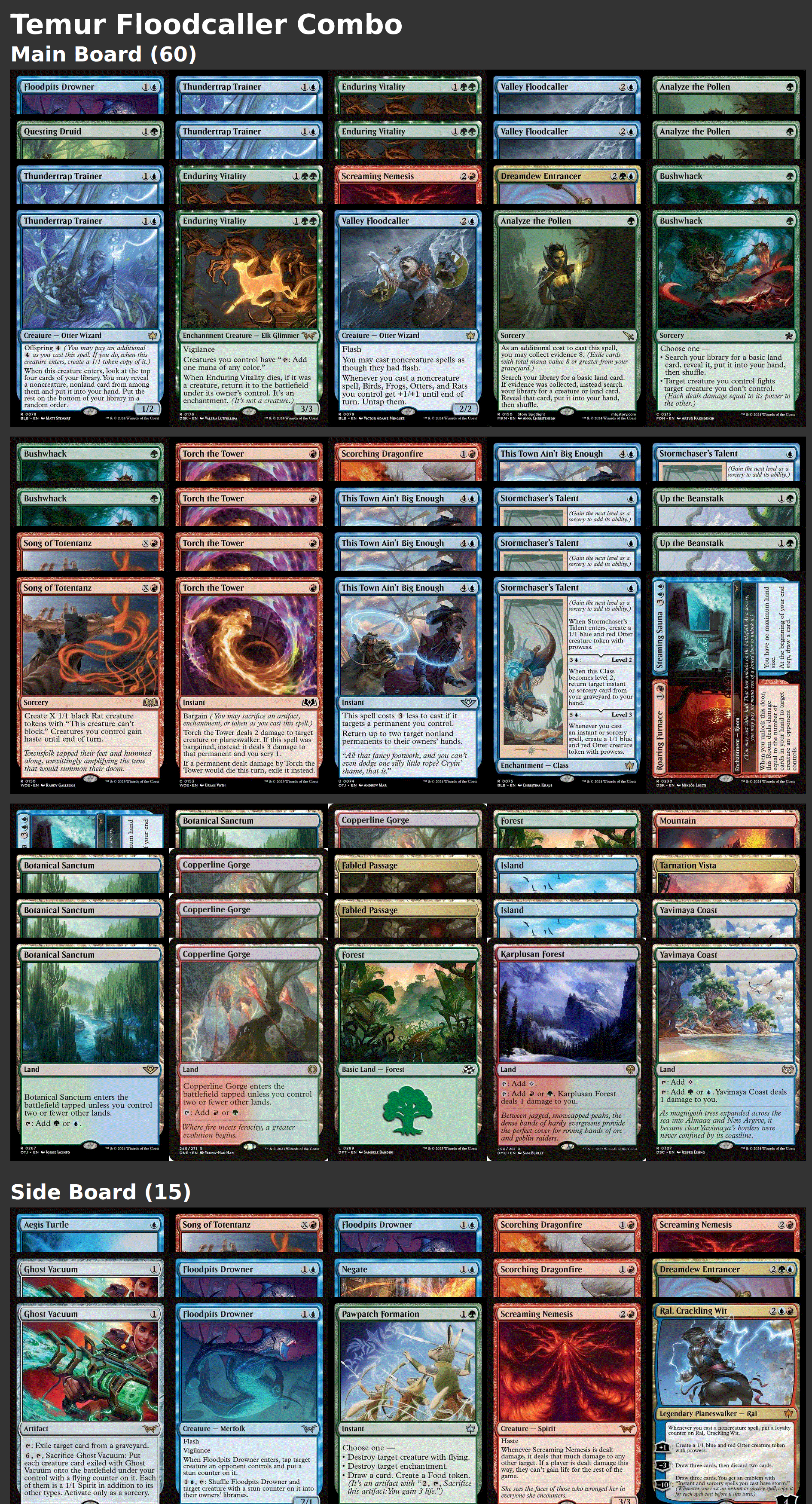 Temur Floodcaller Combo