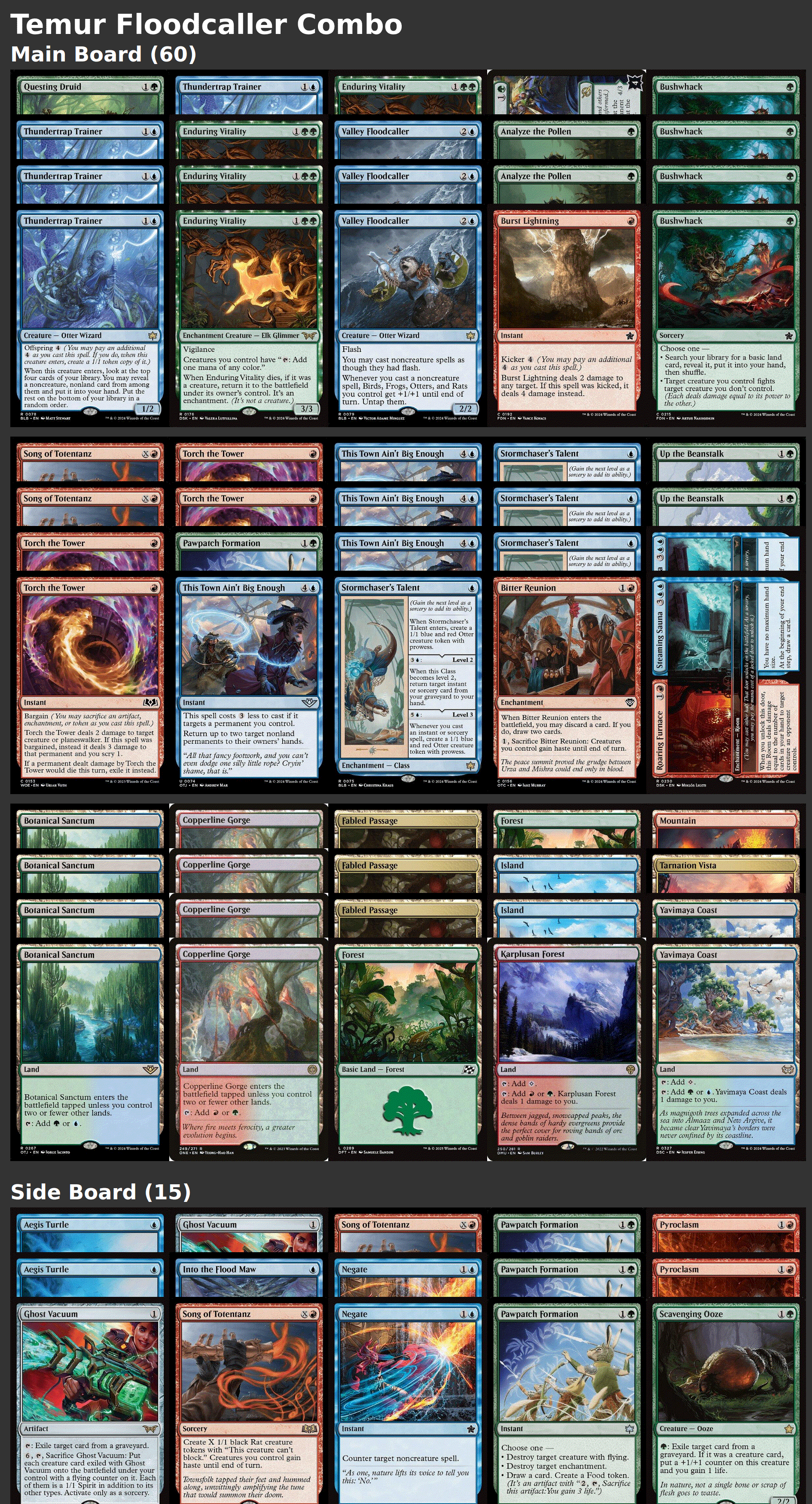 Temur Floodcaller Combo