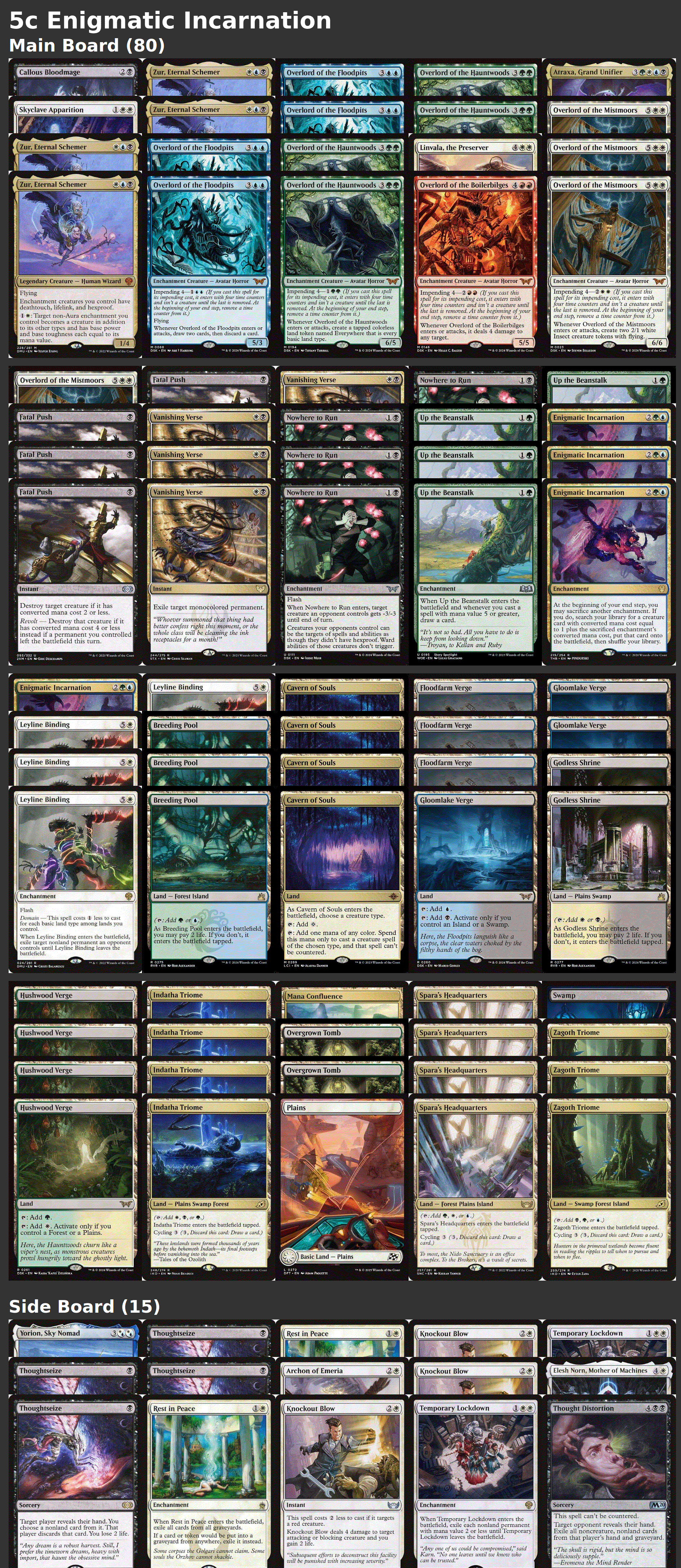 5c Enigmatic Incarnation