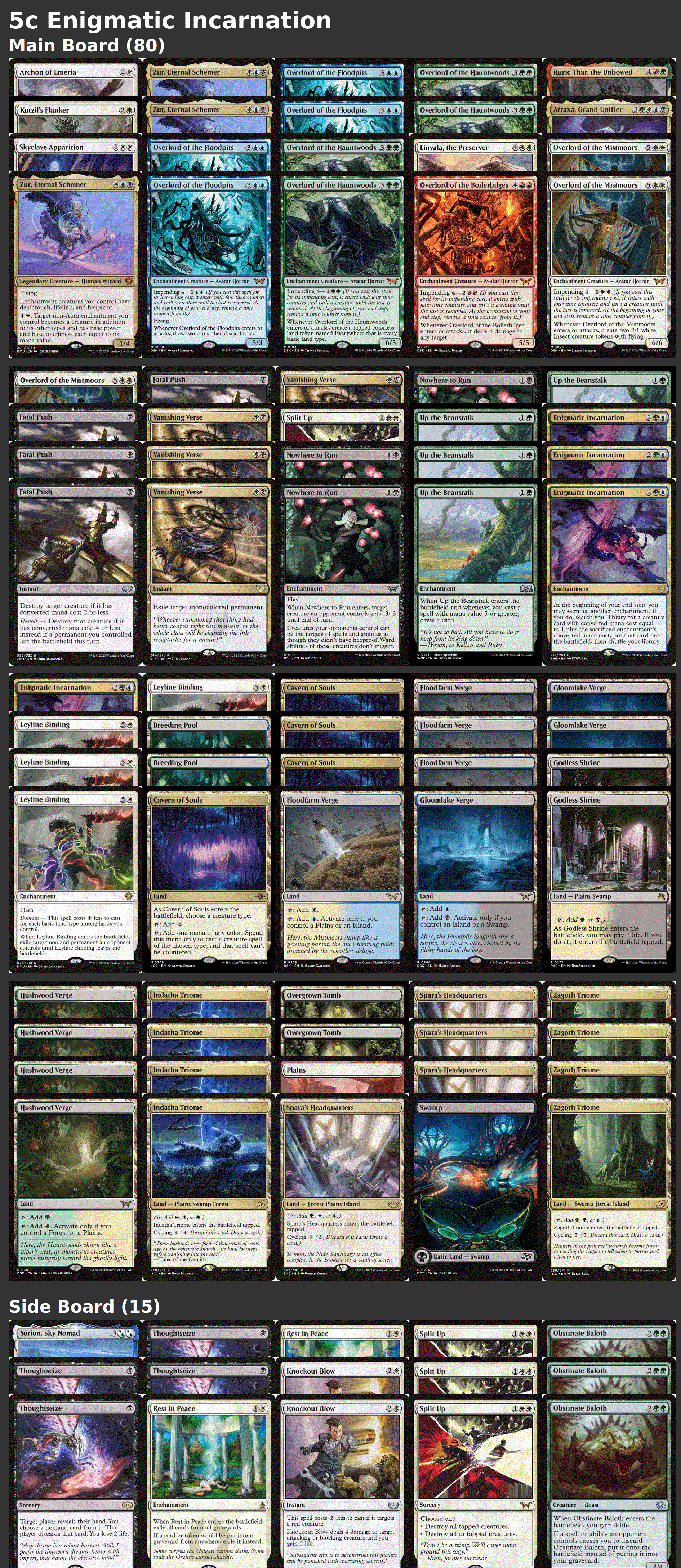 5c Enigmatic Incarnation