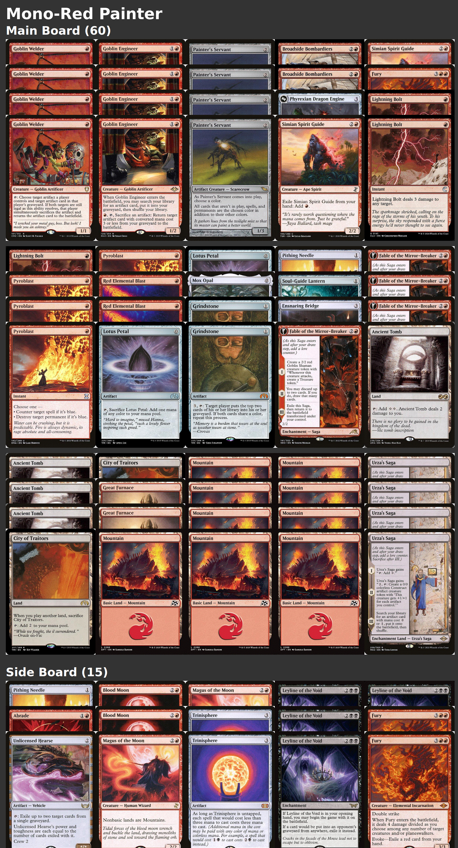 Mono-Red Painter