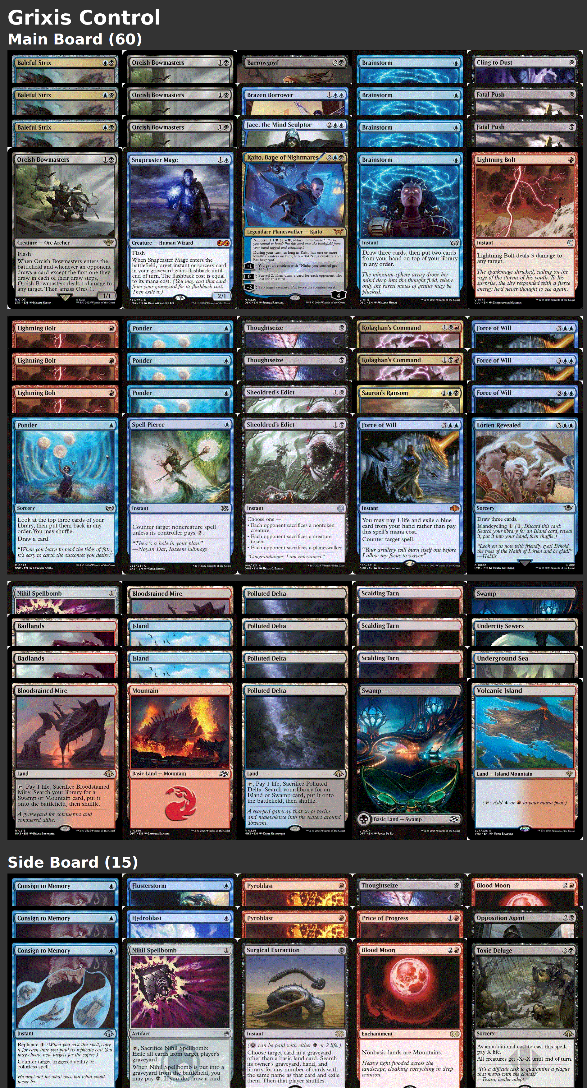 Grixis Control