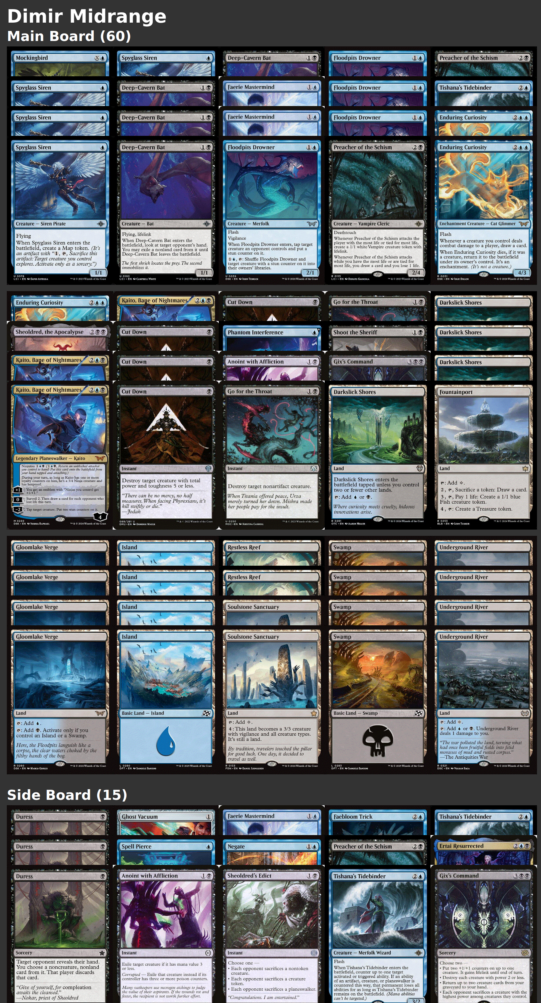 Dimir Midrange
