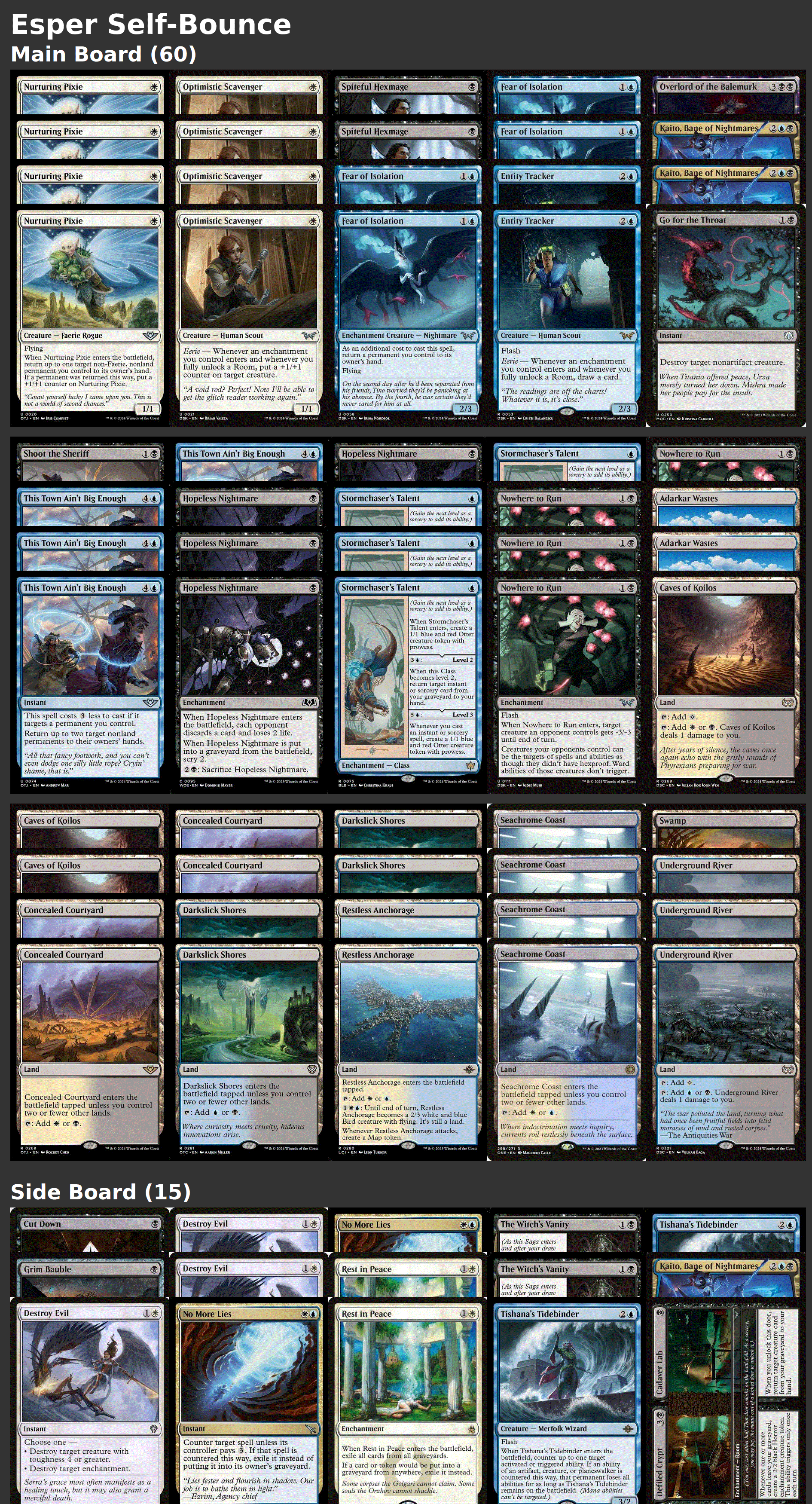 Esper Self-Bounce