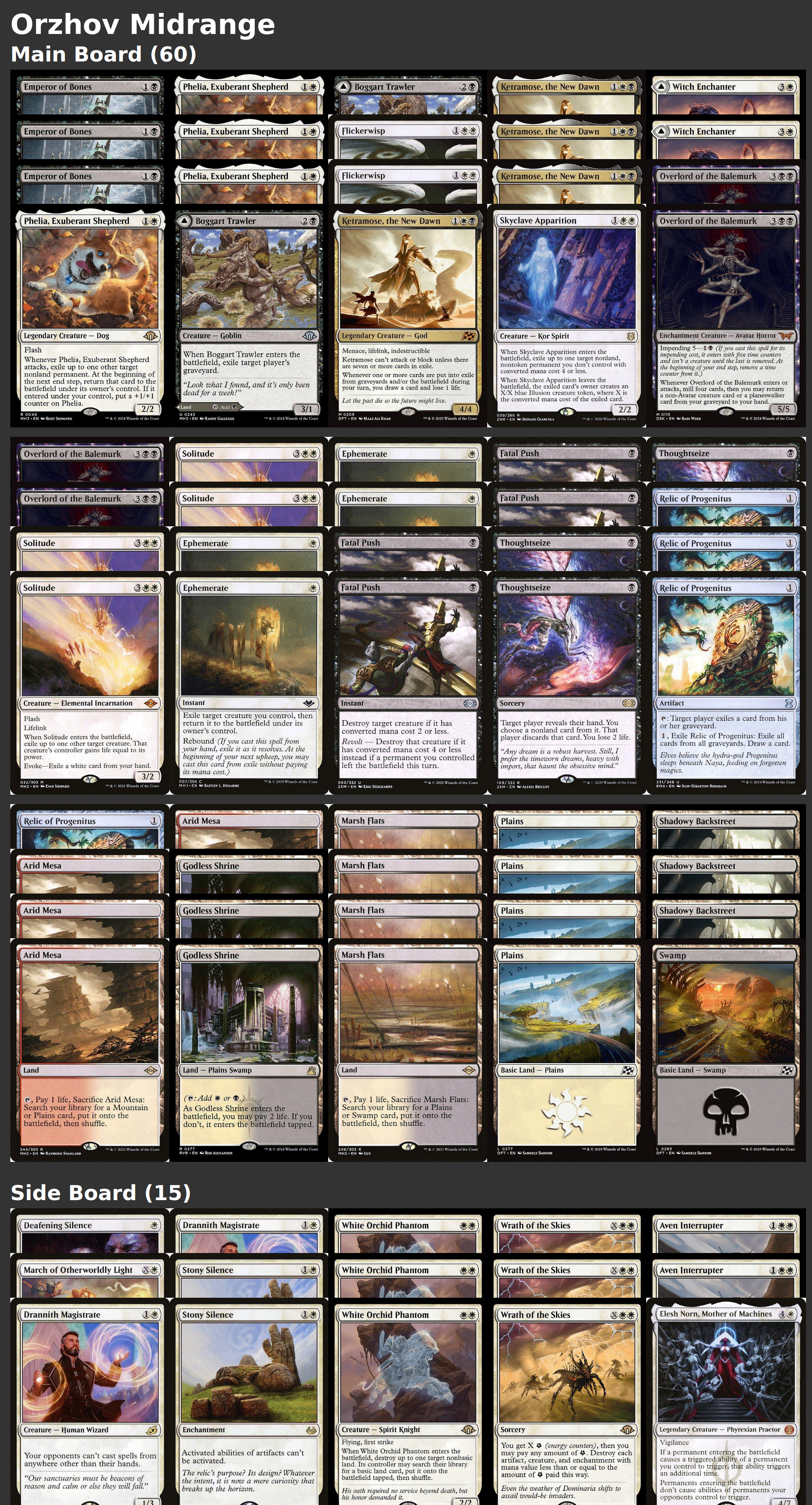 Orzhov Midrange