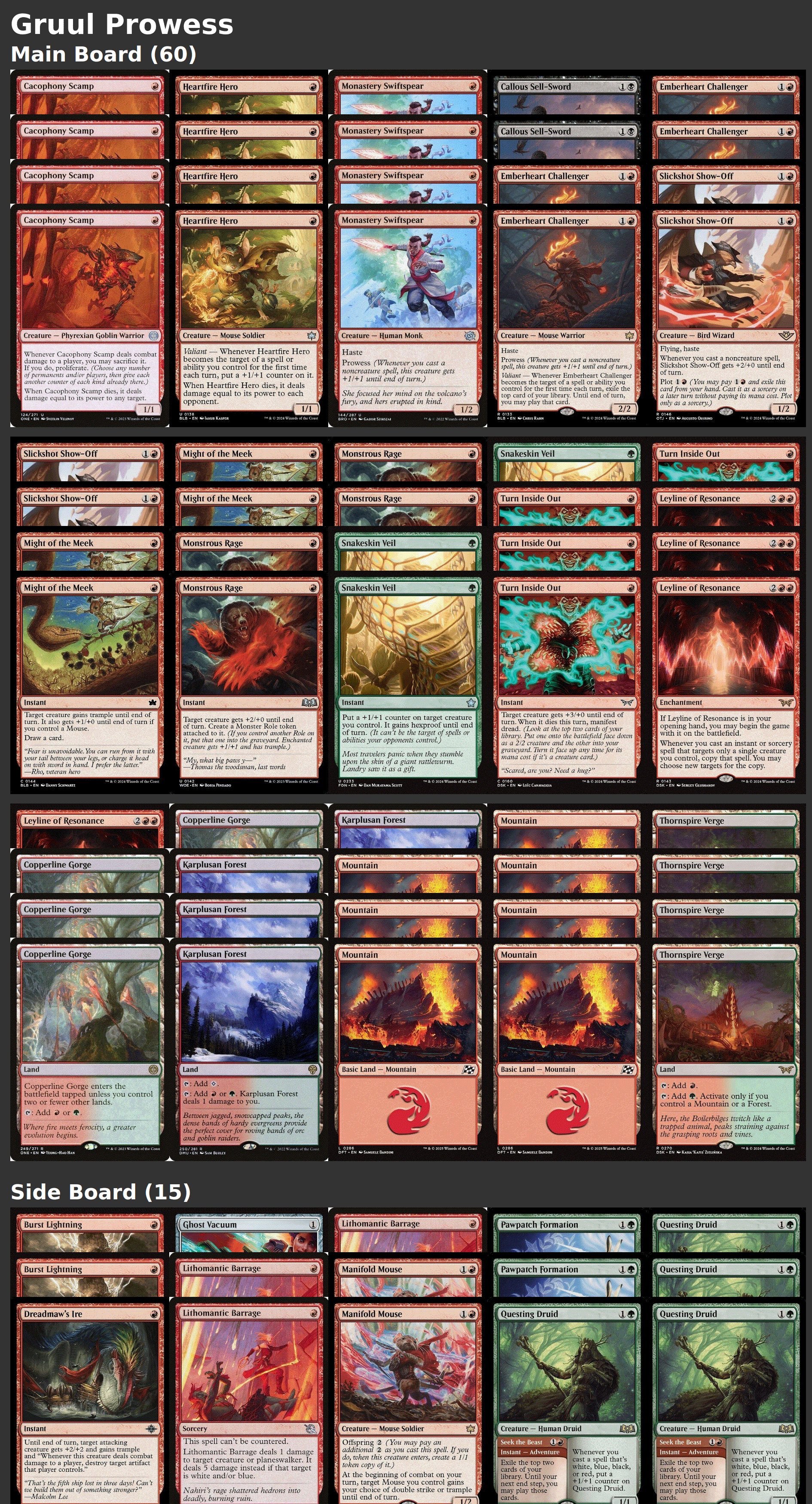 Gruul Prowess