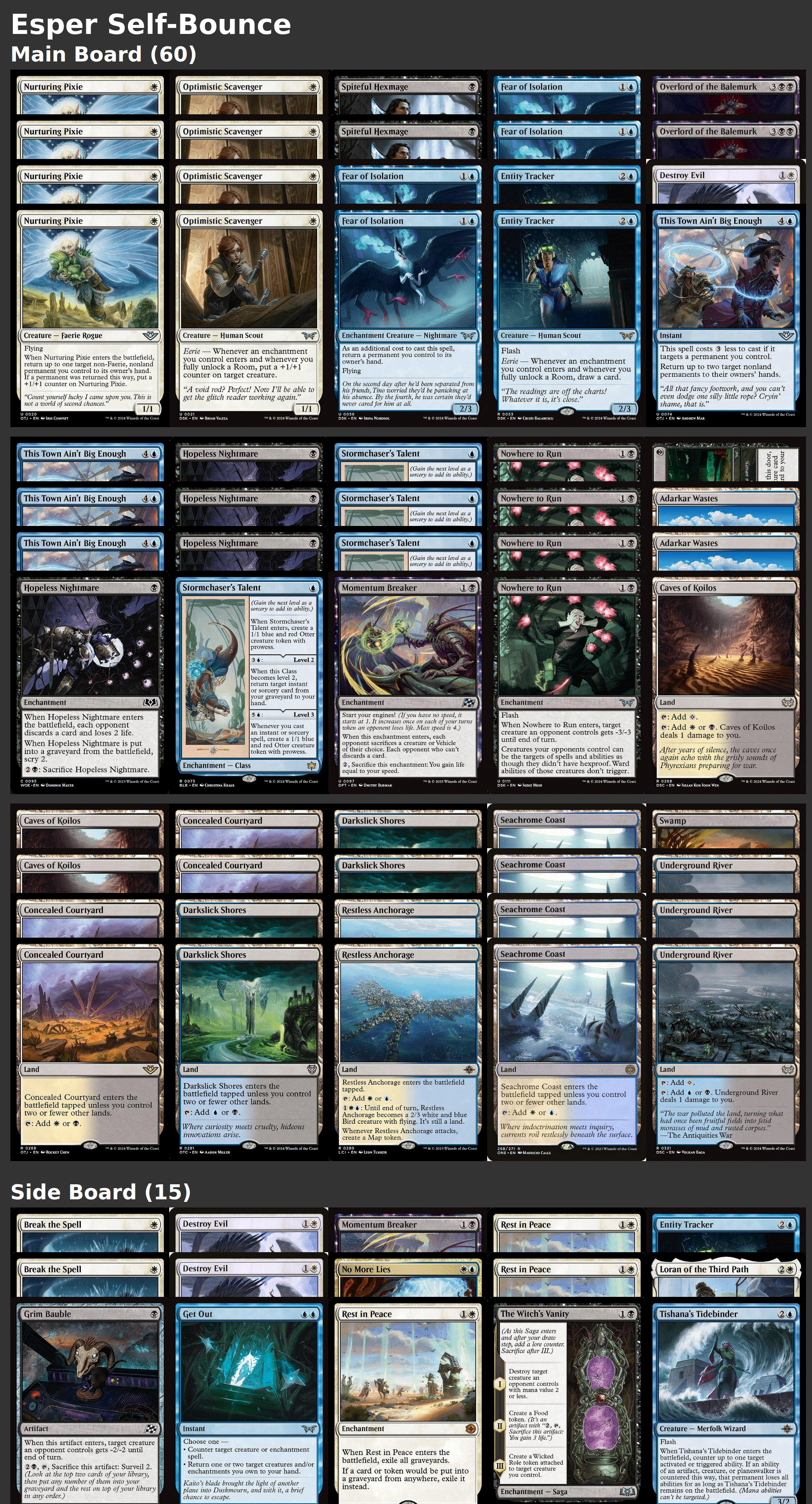 Esper Self-Bounce