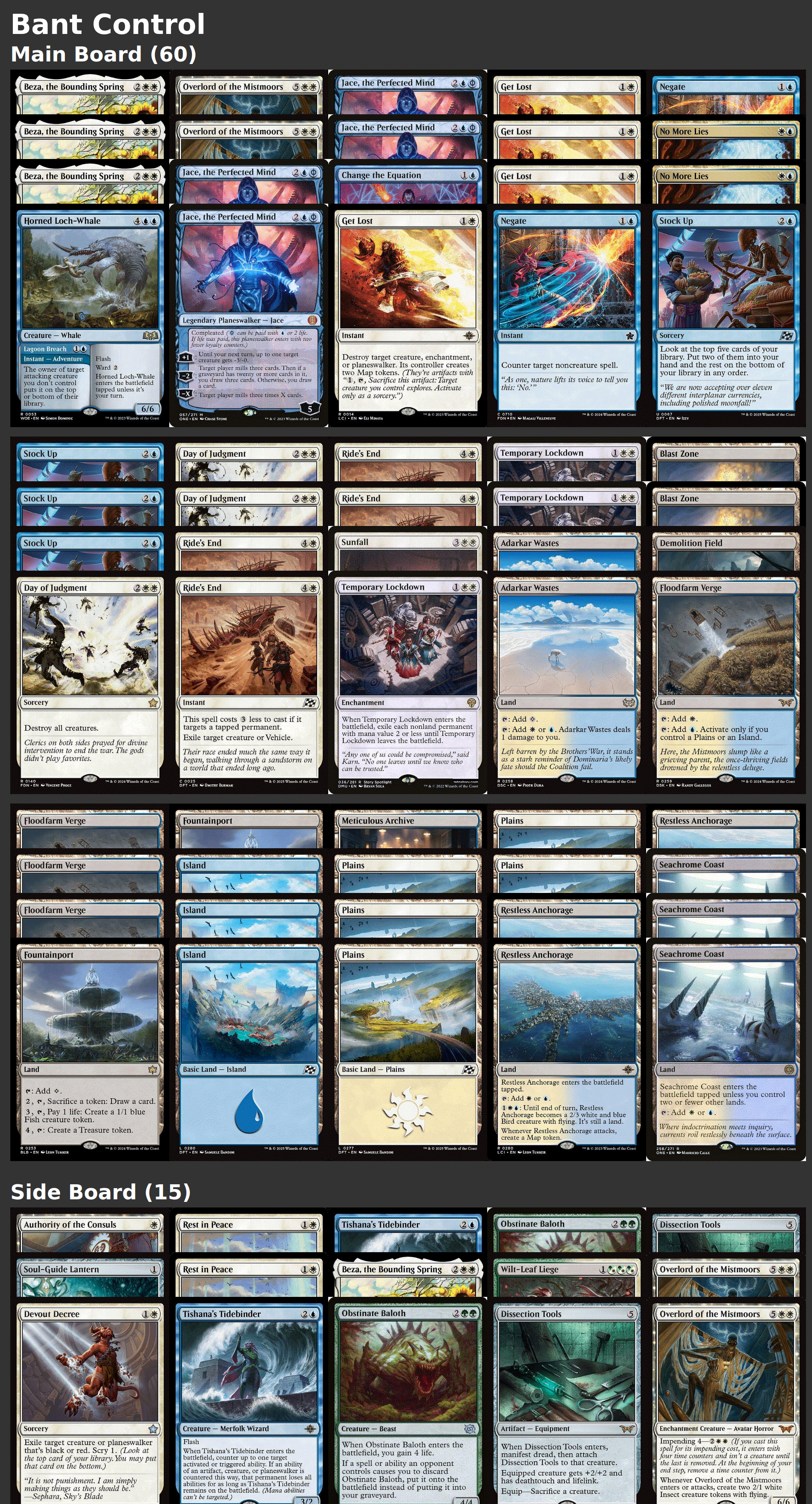 Bant Control