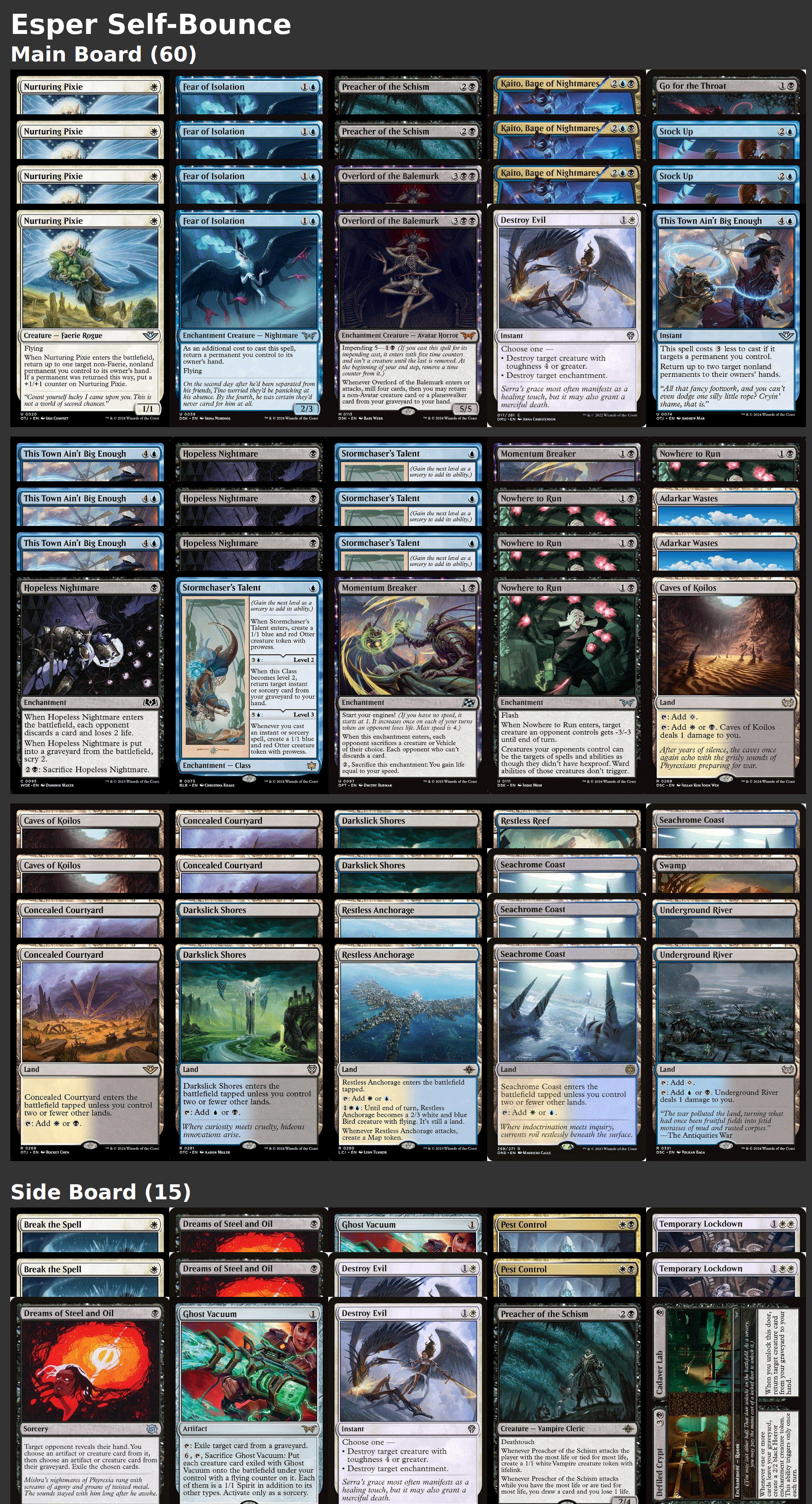 Esper Self-Bounce