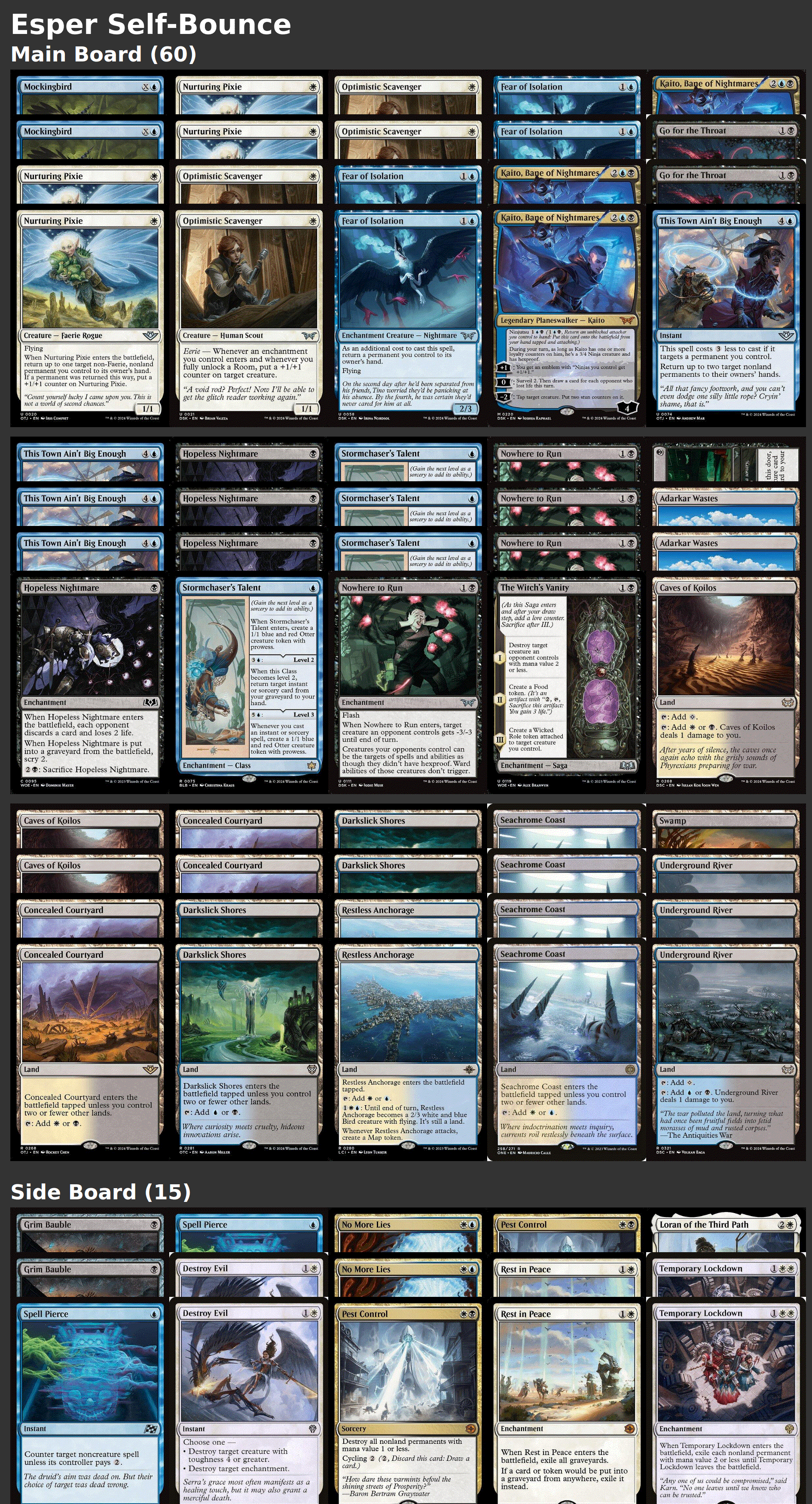 Esper Self-Bounce