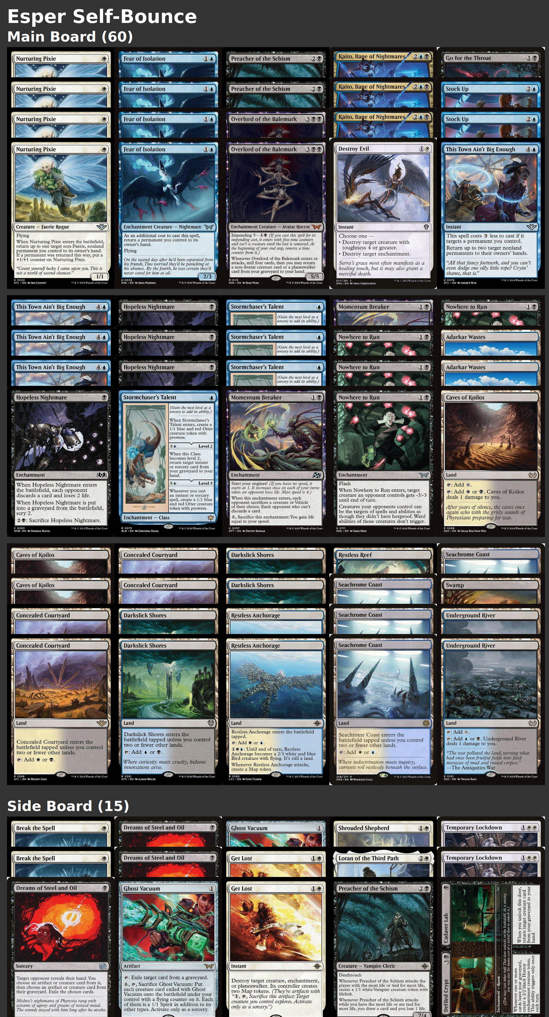 Esper Self-Bounce
