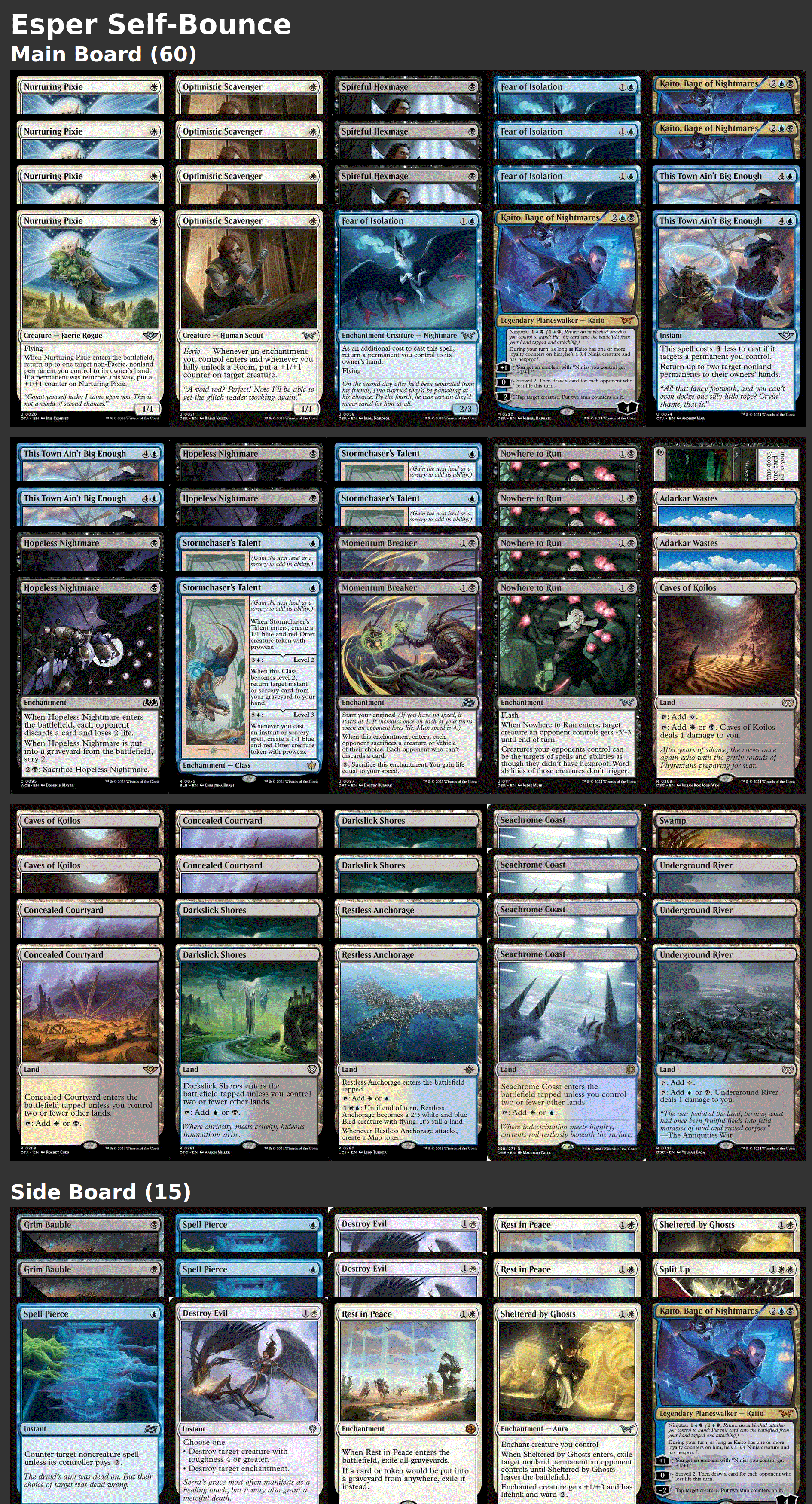Esper Self-Bounce