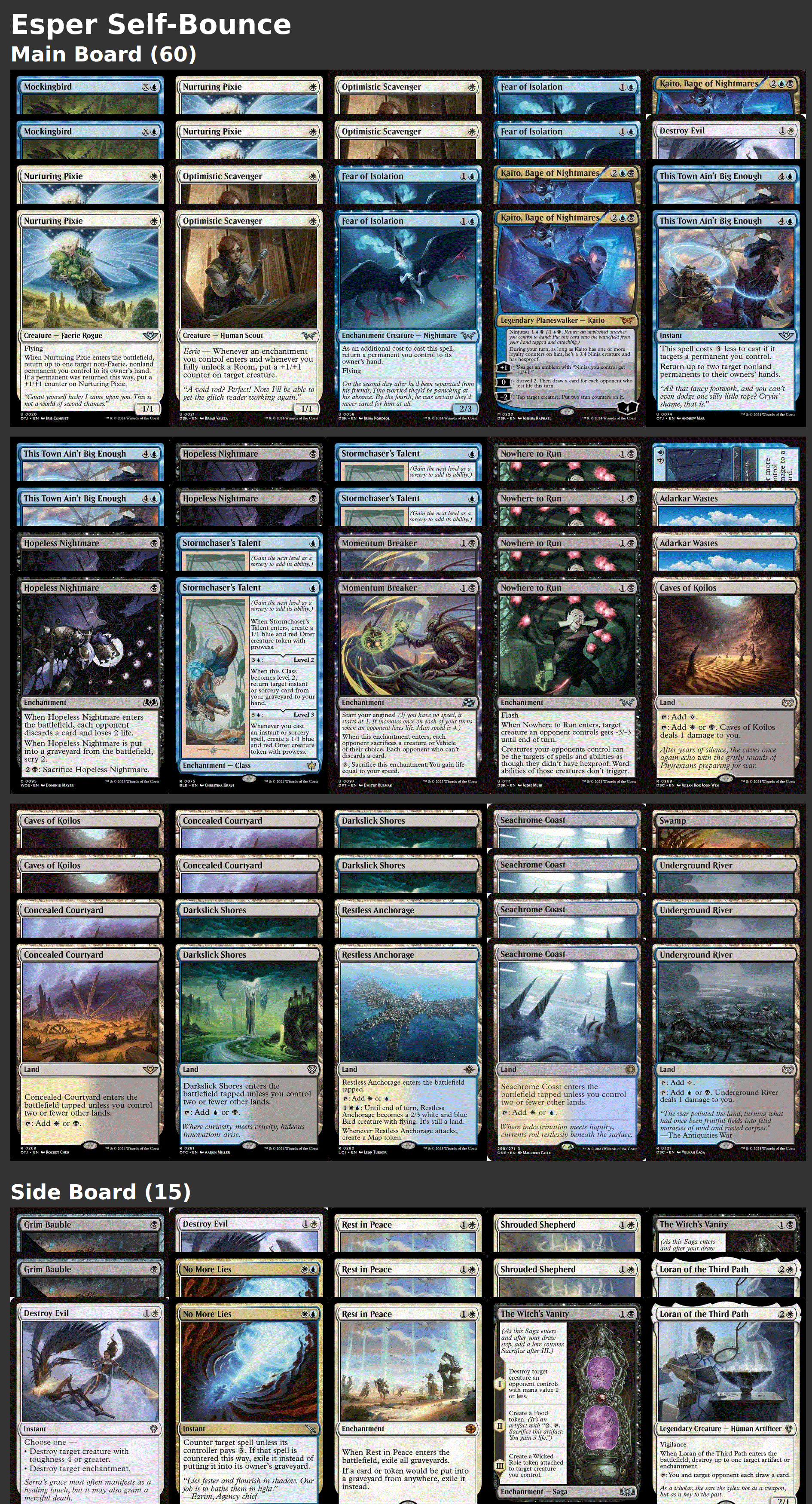 Esper Self-Bounce