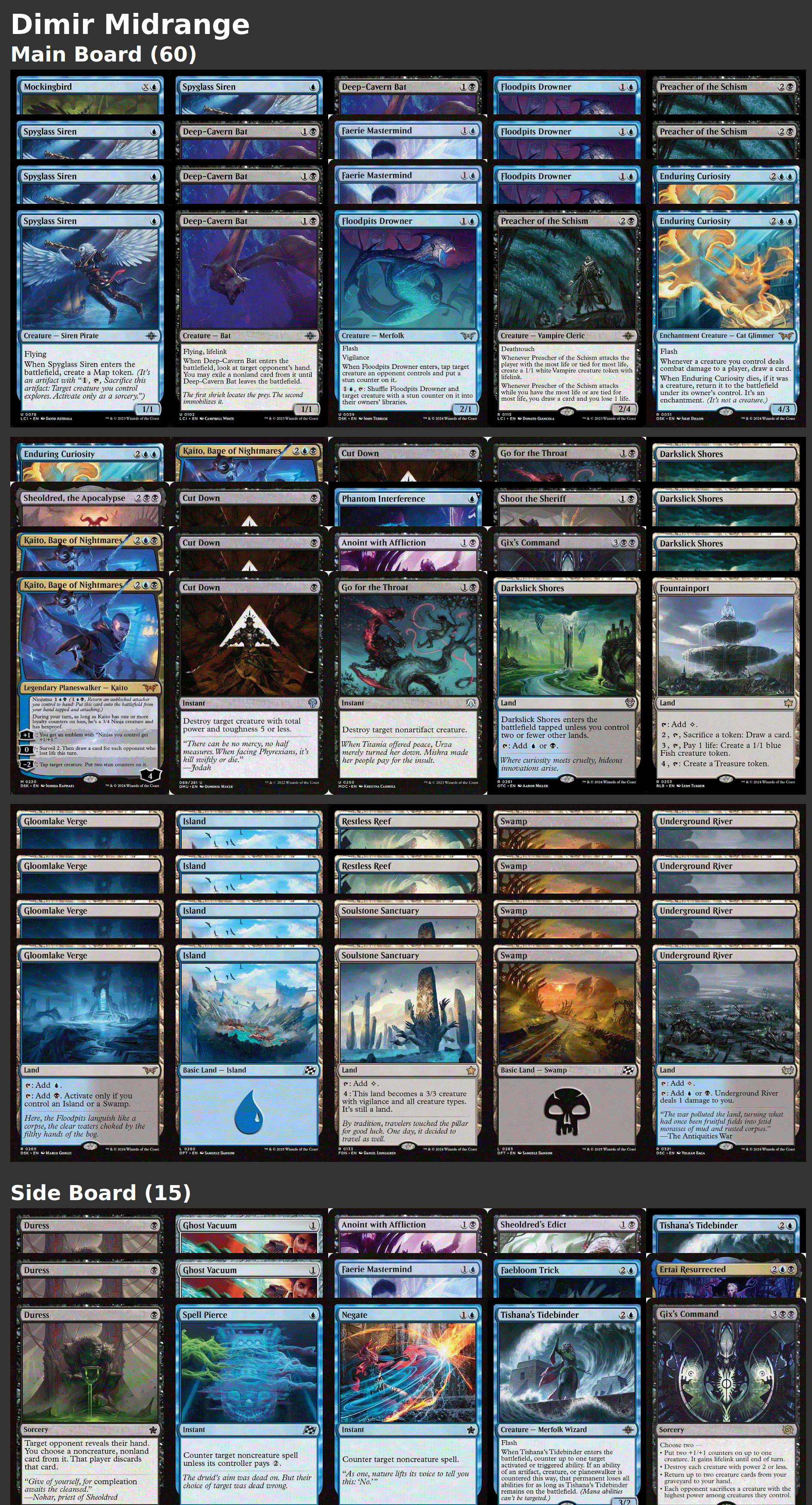 Dimir Midrange