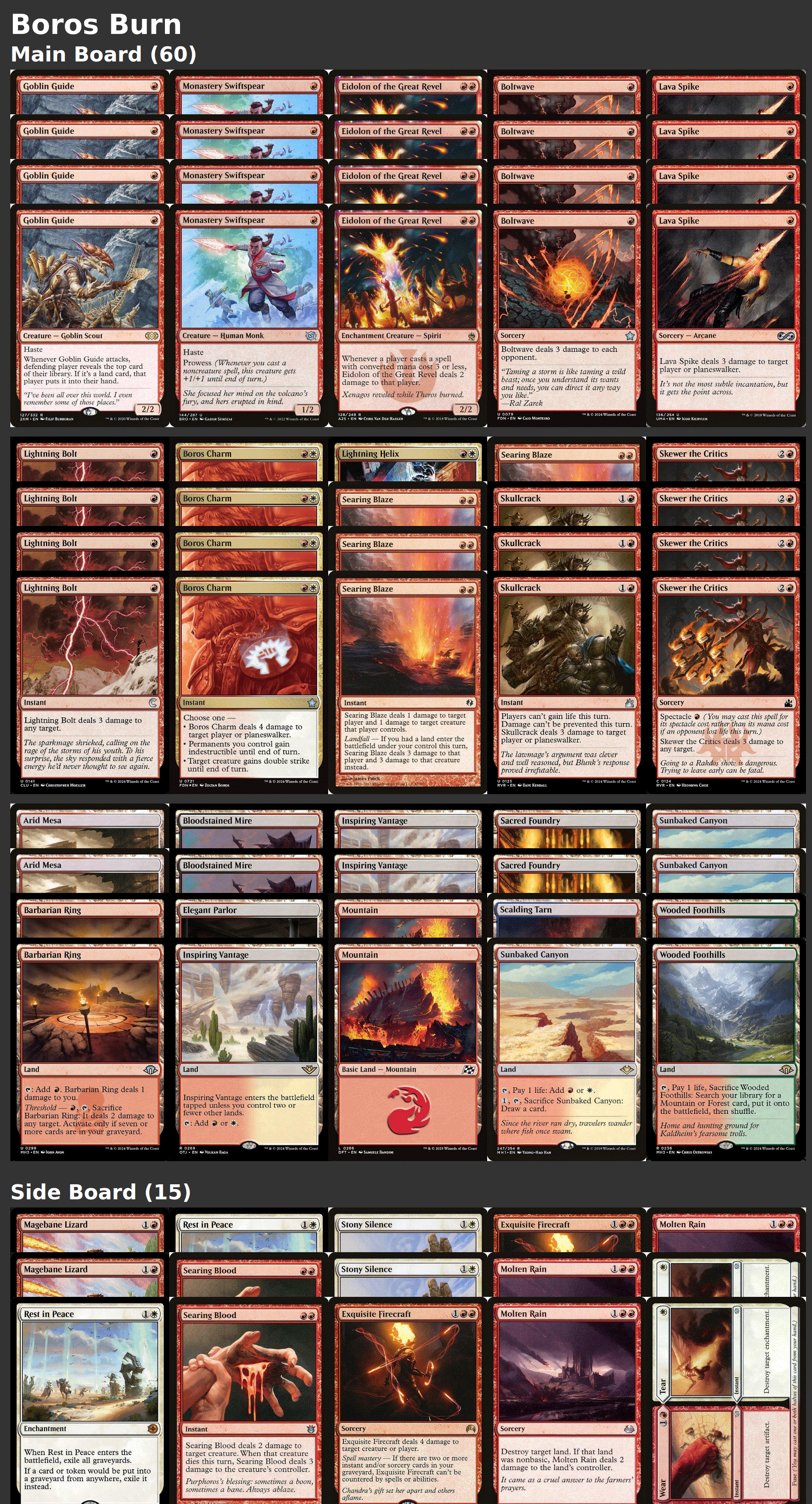 Boros Burn