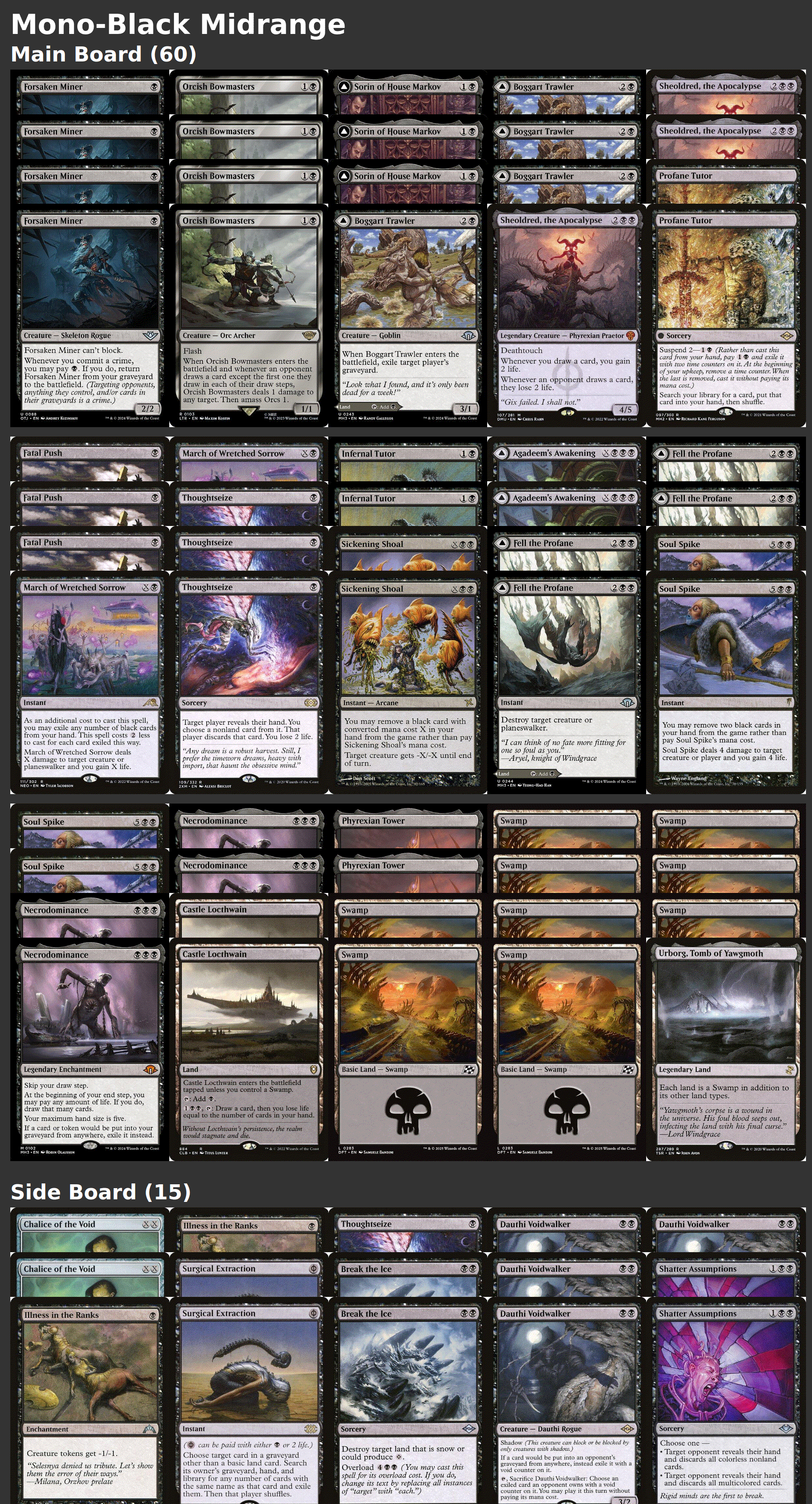 Mono-Black Midrange