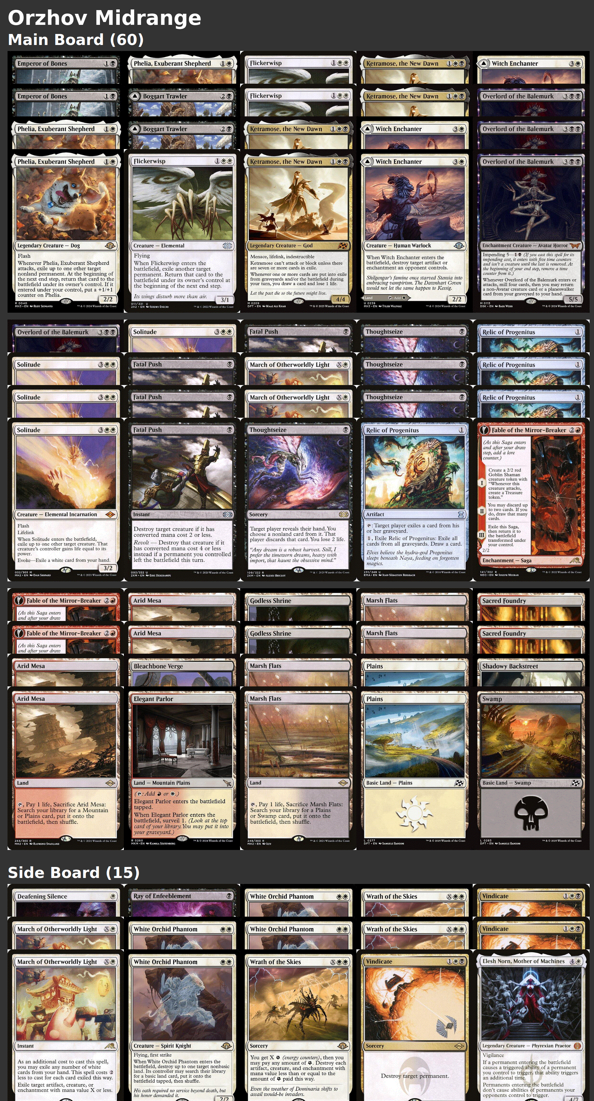 Orzhov Midrange