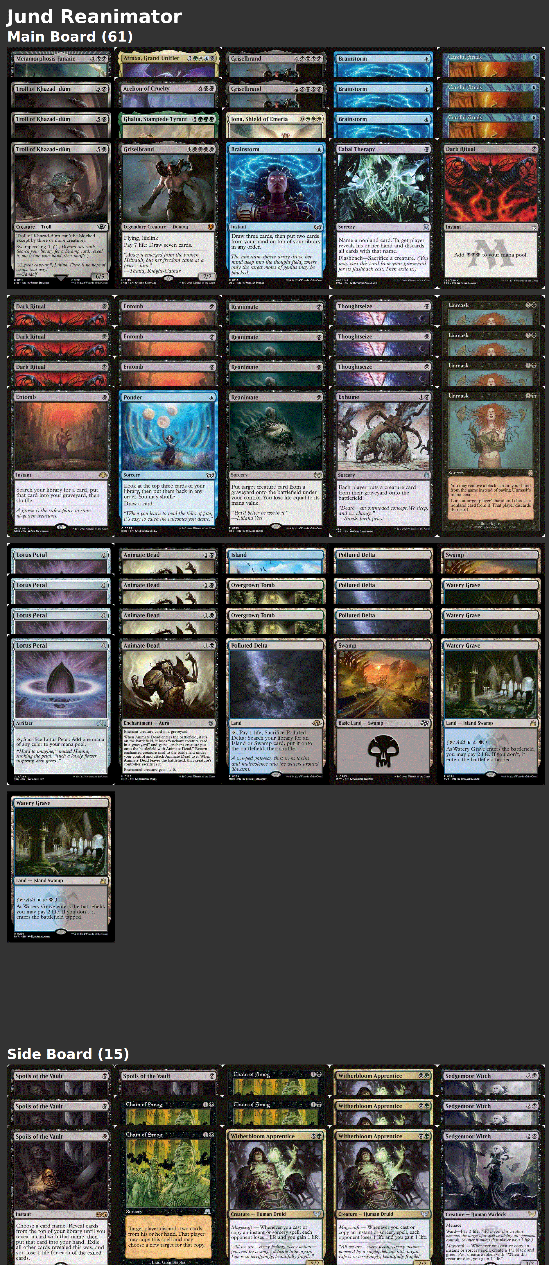 Jund Reanimator