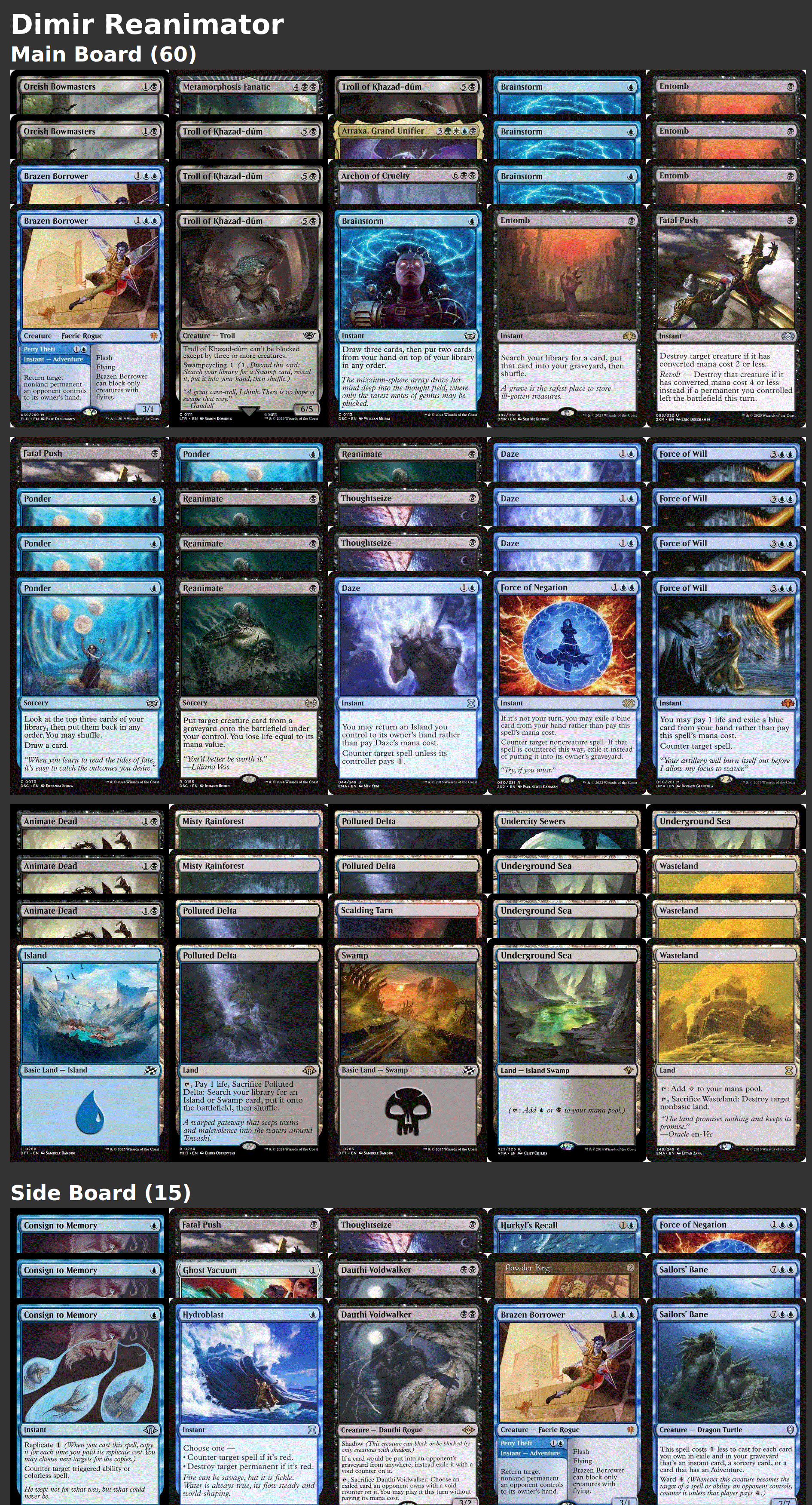 Dimir Reanimator