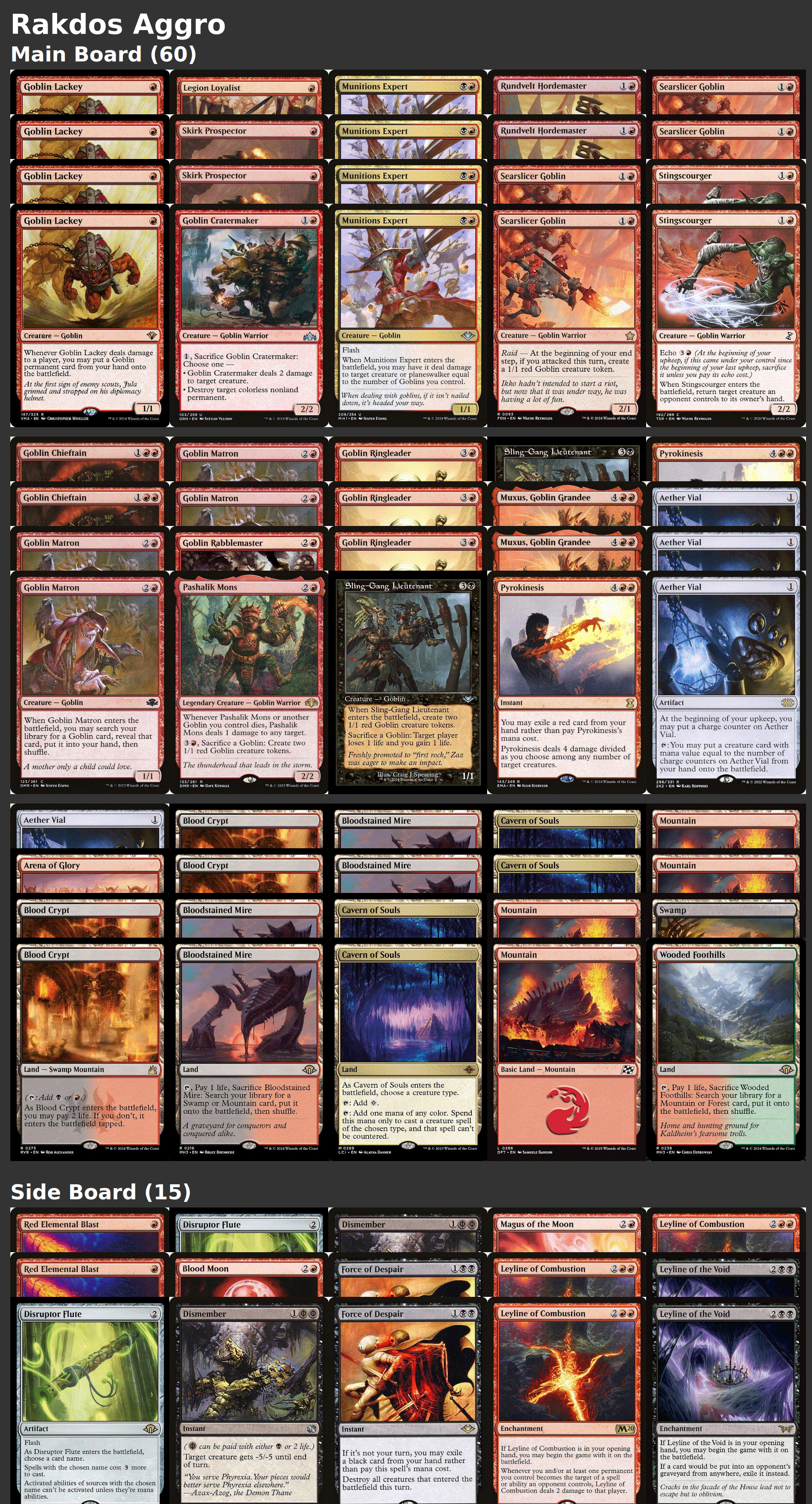 Rakdos Aggro