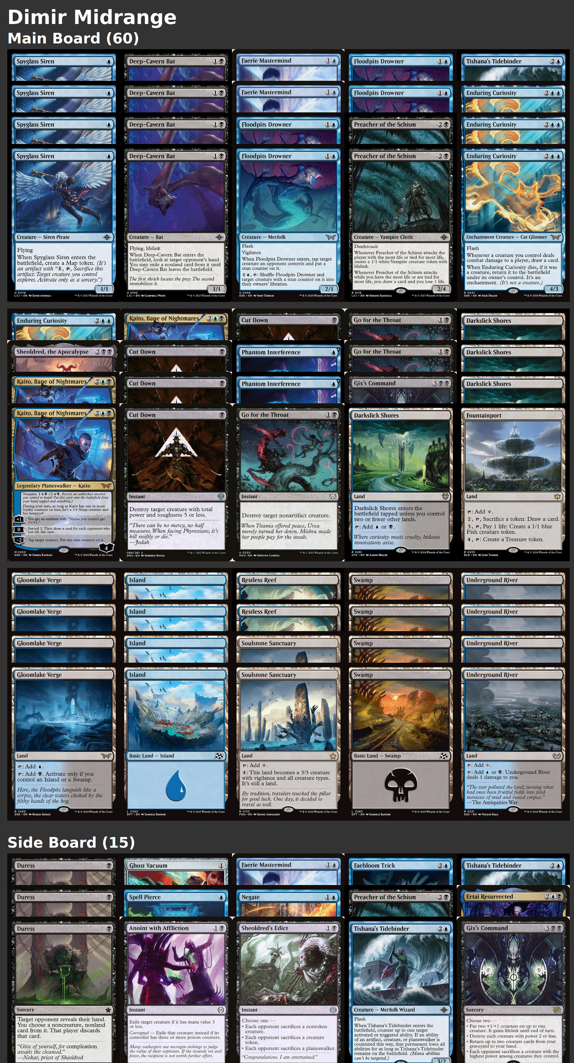 Dimir Midrange