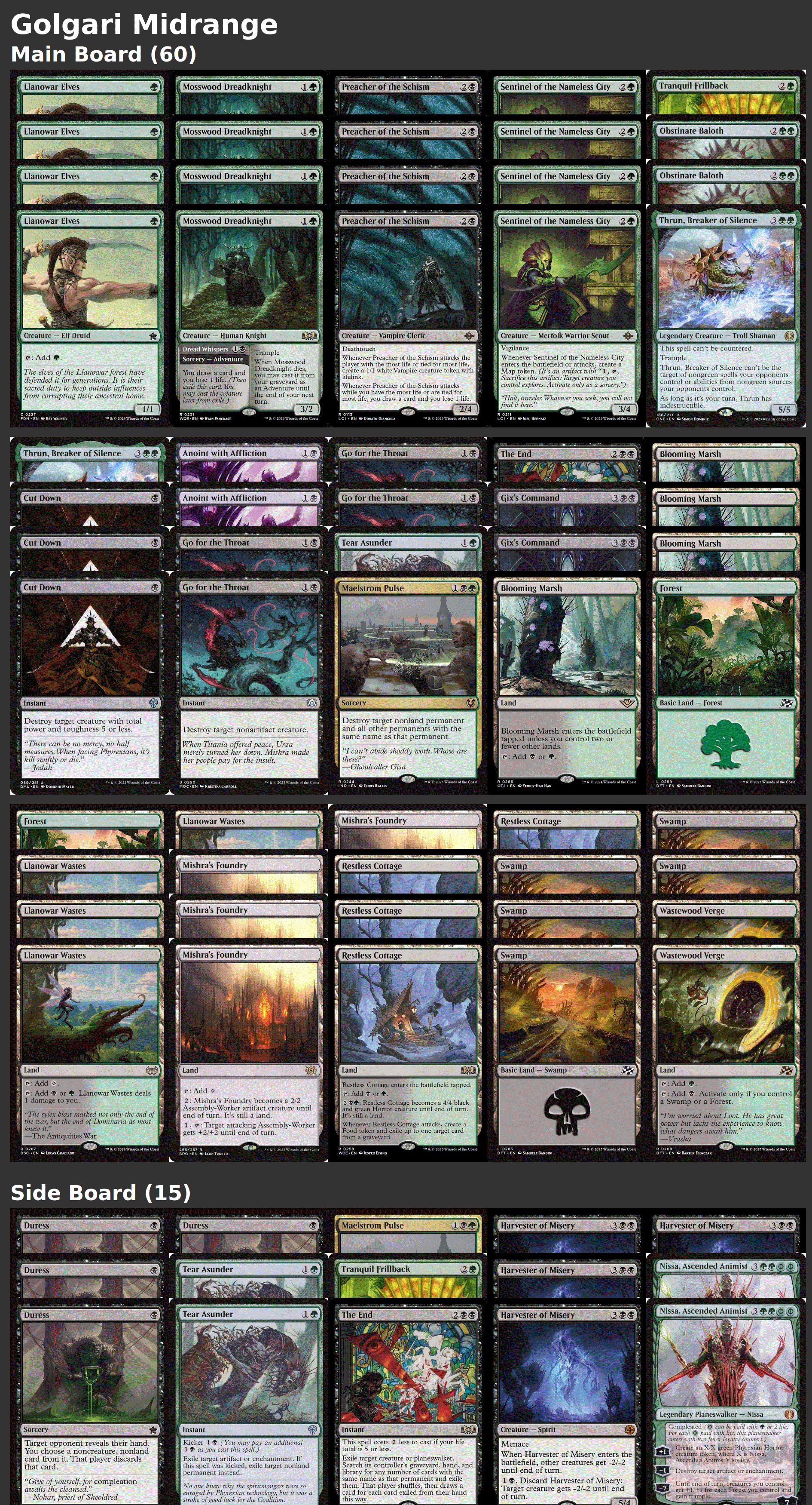 Golgari Midrange