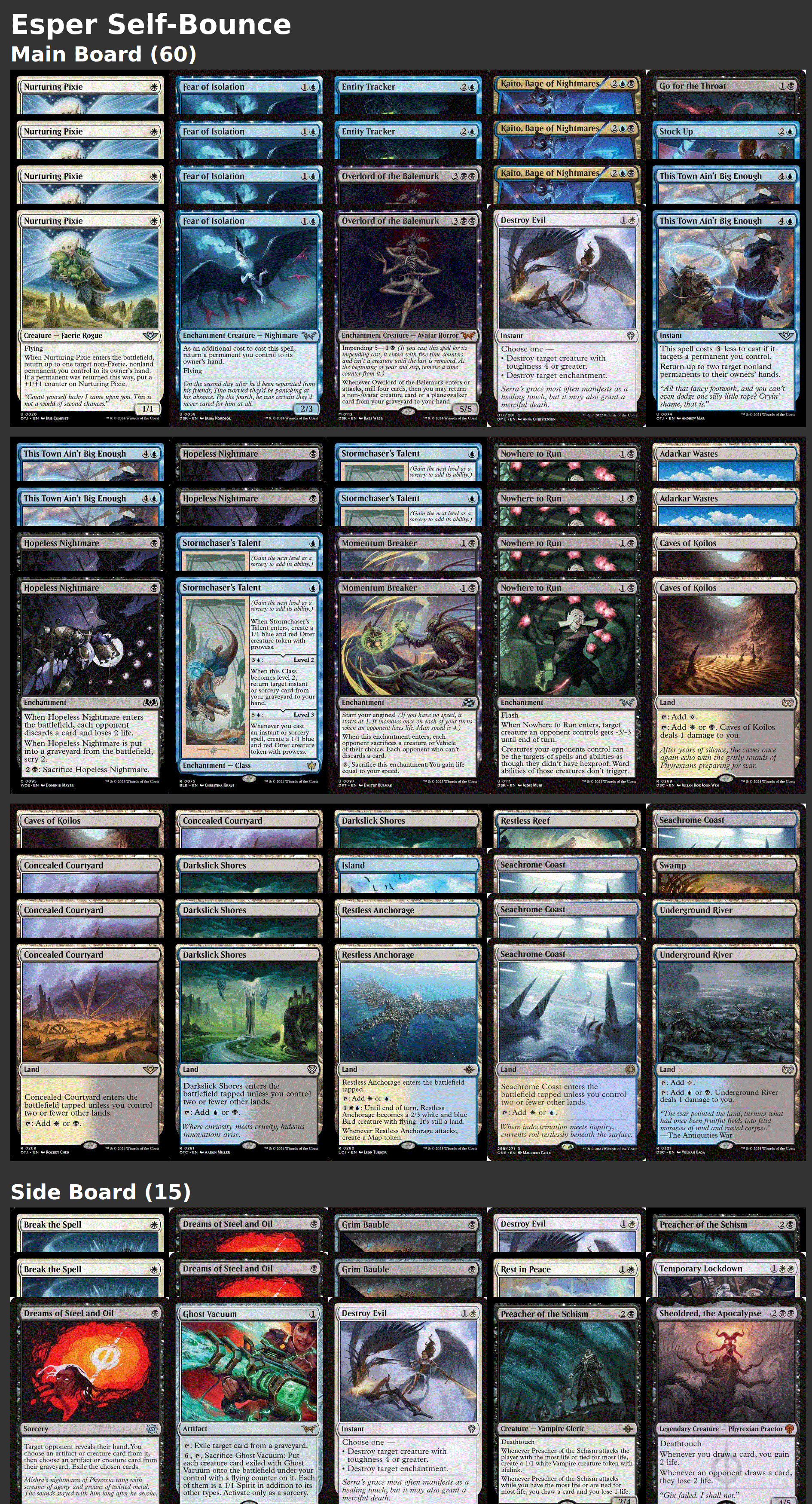 Esper Self-Bounce