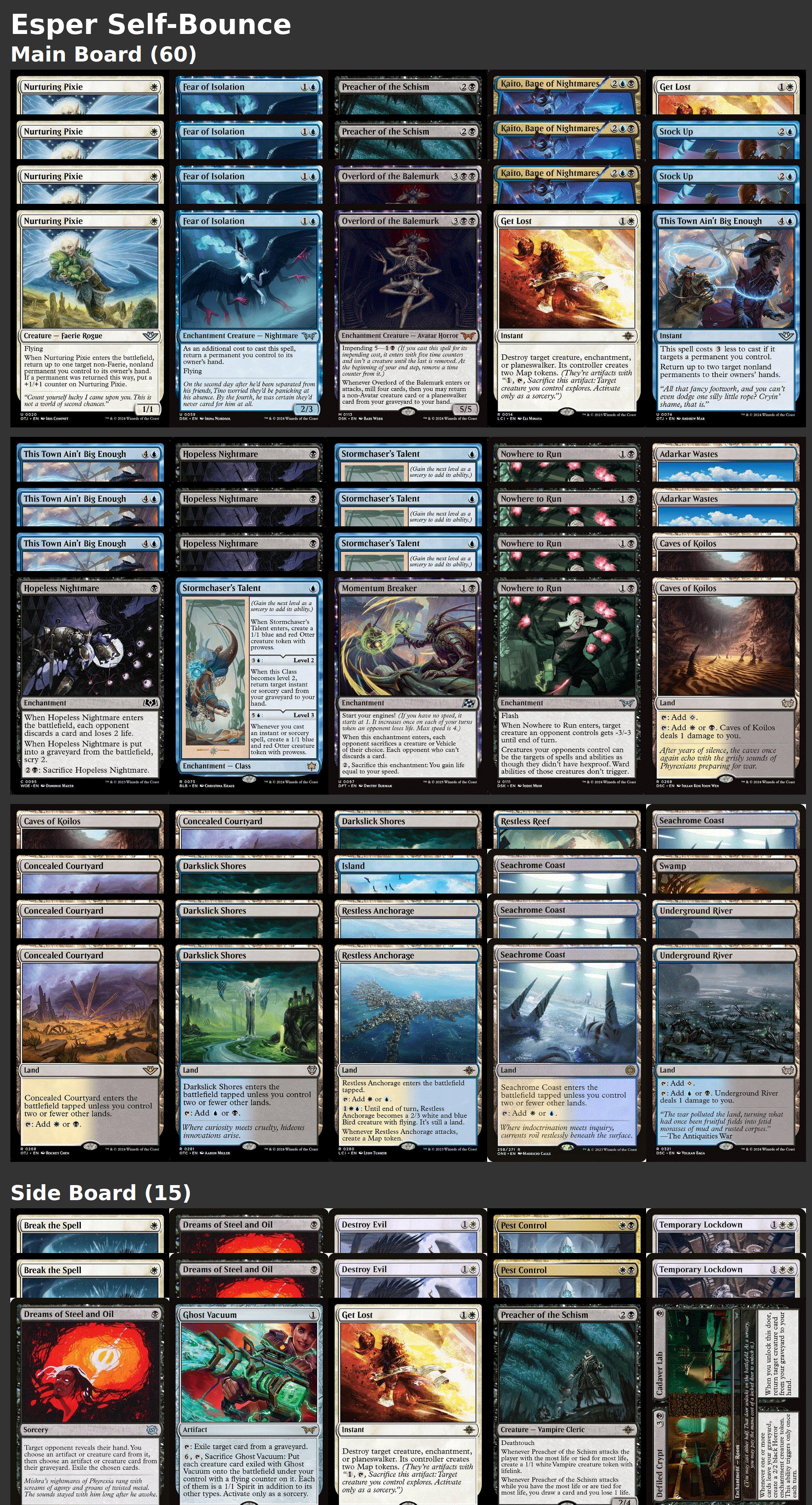 Esper Self-Bounce