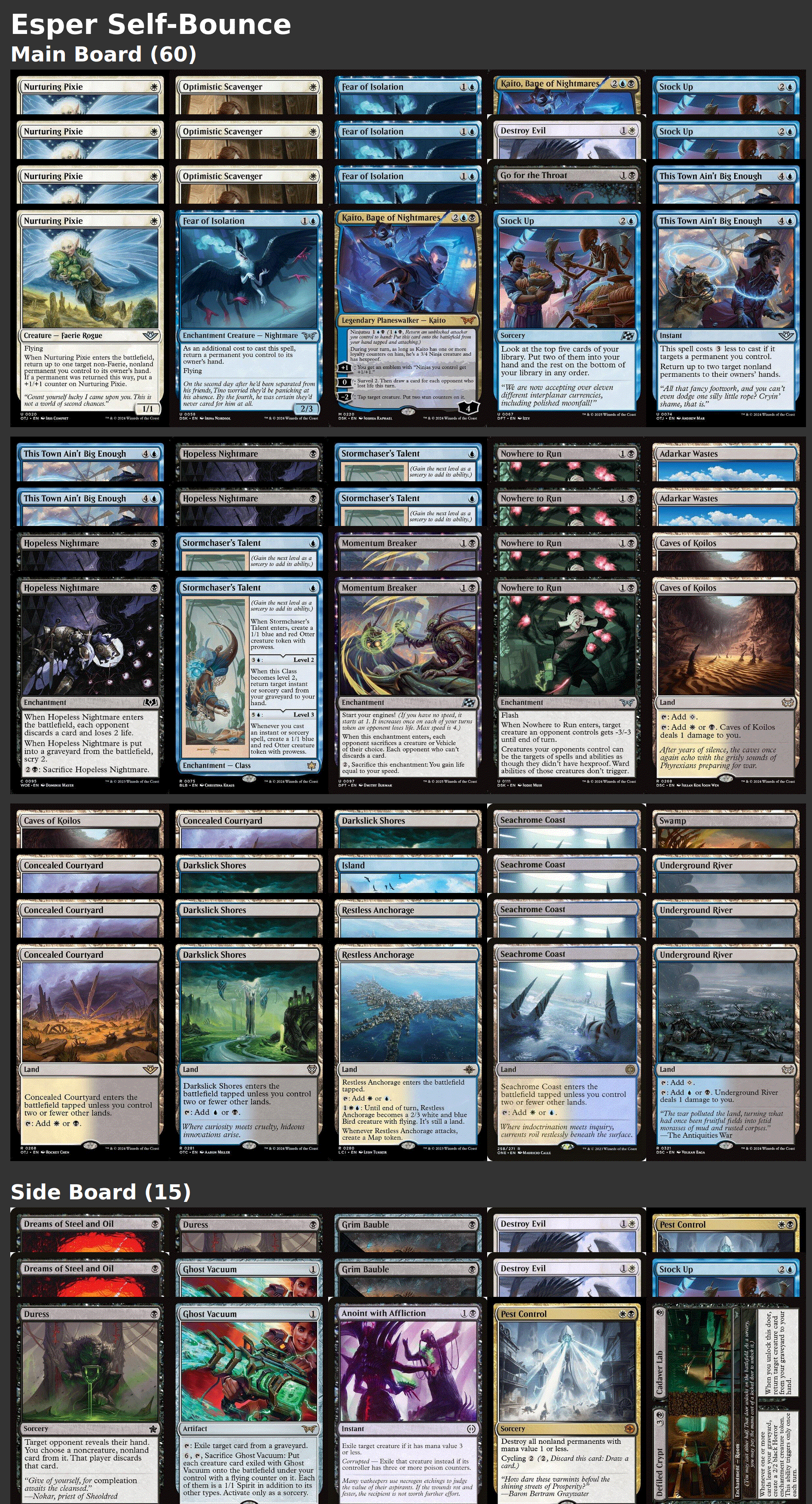 Esper Self-Bounce