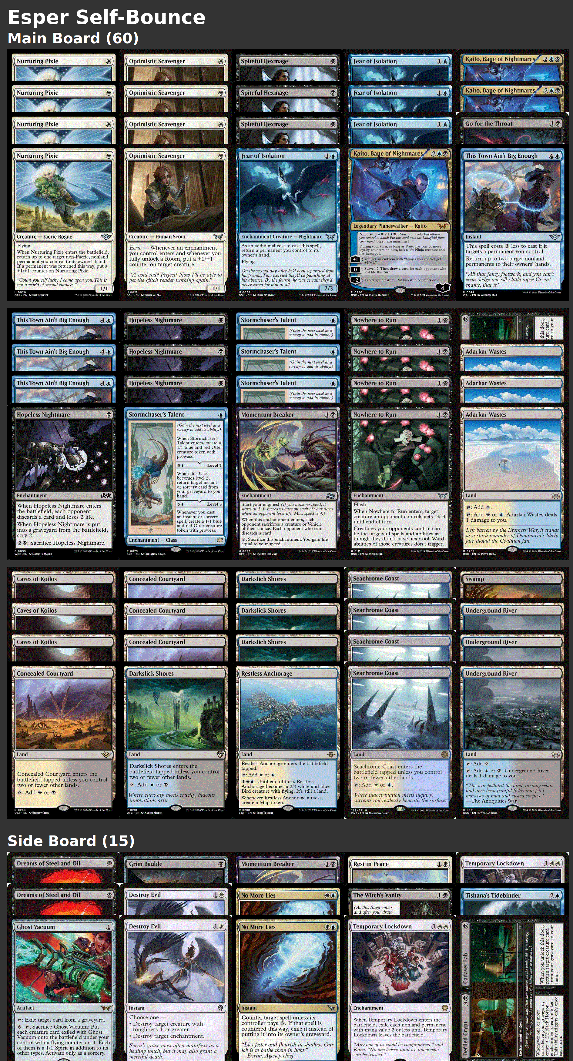 Esper Self-Bounce